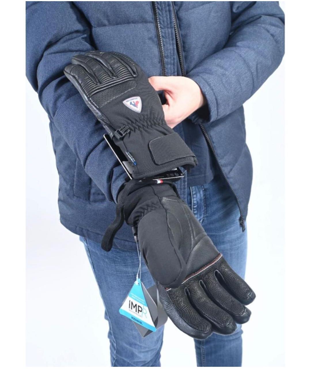 ROSSIGNOL Черные перчатки, фото 2