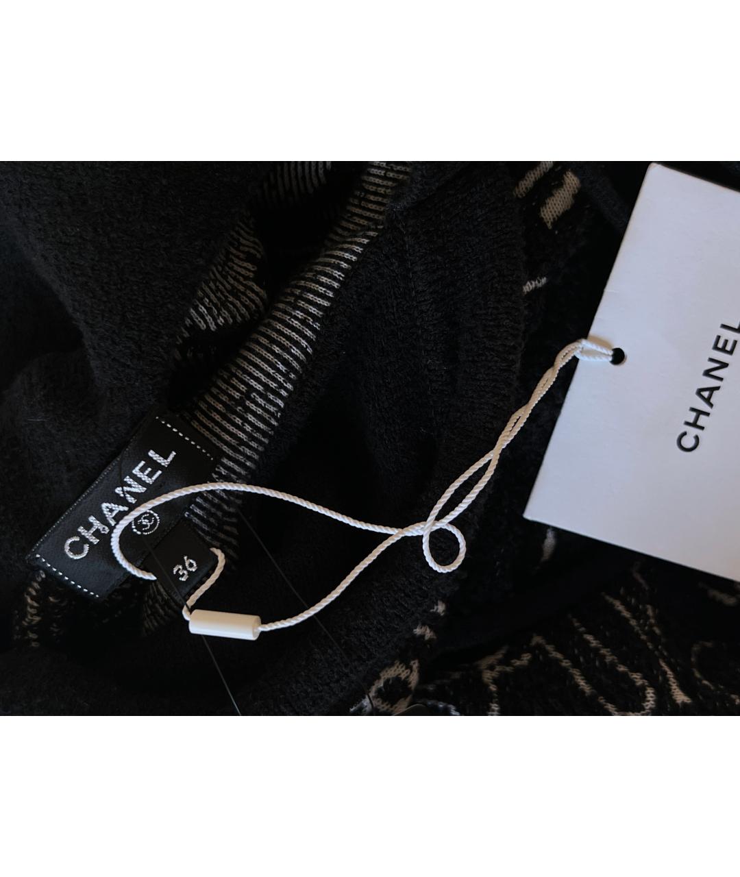 CHANEL PRE-OWNED Черный хлопковый джемпер / свитер, фото 9