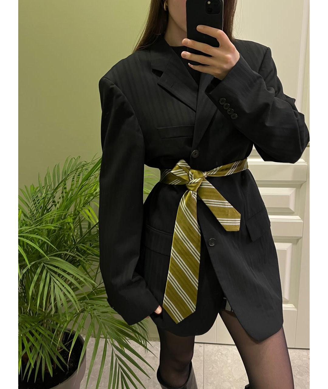 KITON Салатовый шелковый галстук, фото 8