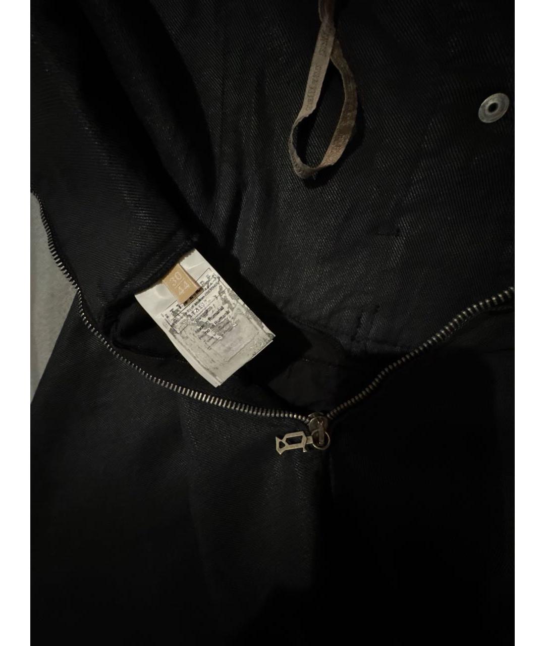 JOHN GALLIANO Антрацитовое деним коктейльное платье, фото 5