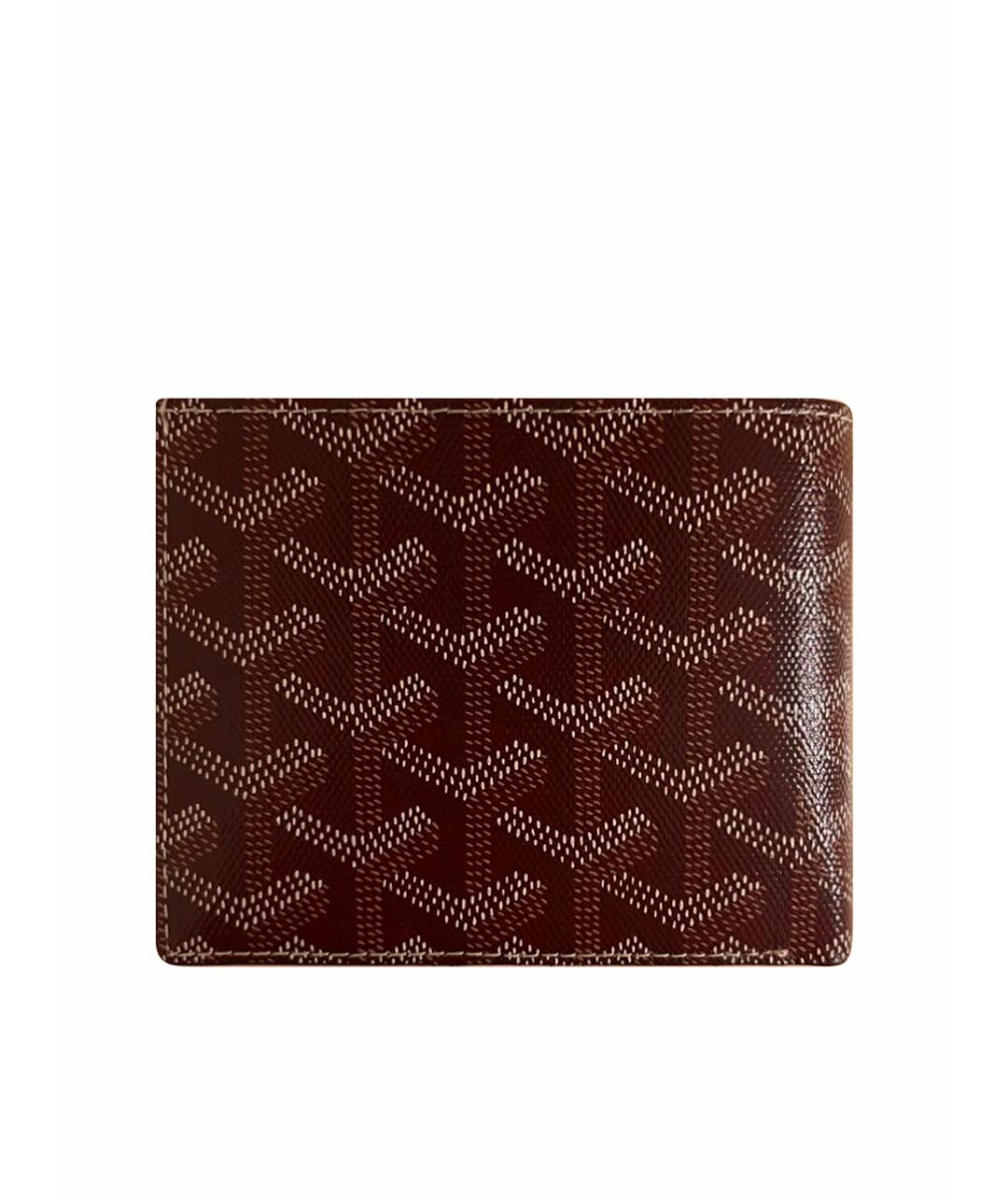GOYARD Бордовый кошелек из искусственной кожи, фото 1