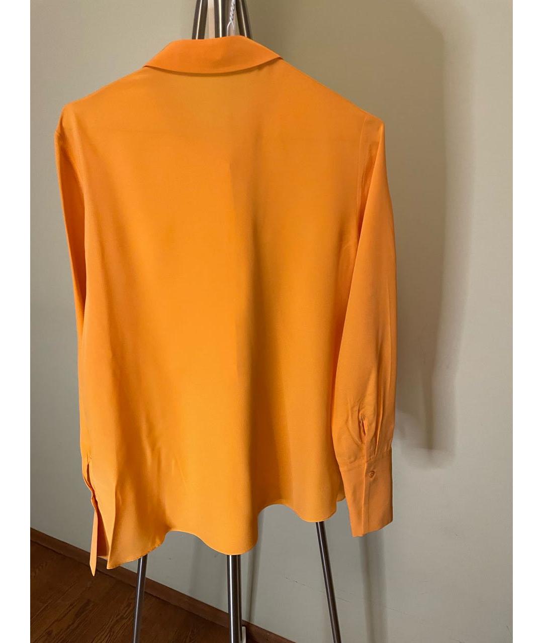 DOROTHEE SCHUMACHER Оранжевая шелковая рубашка, фото 2