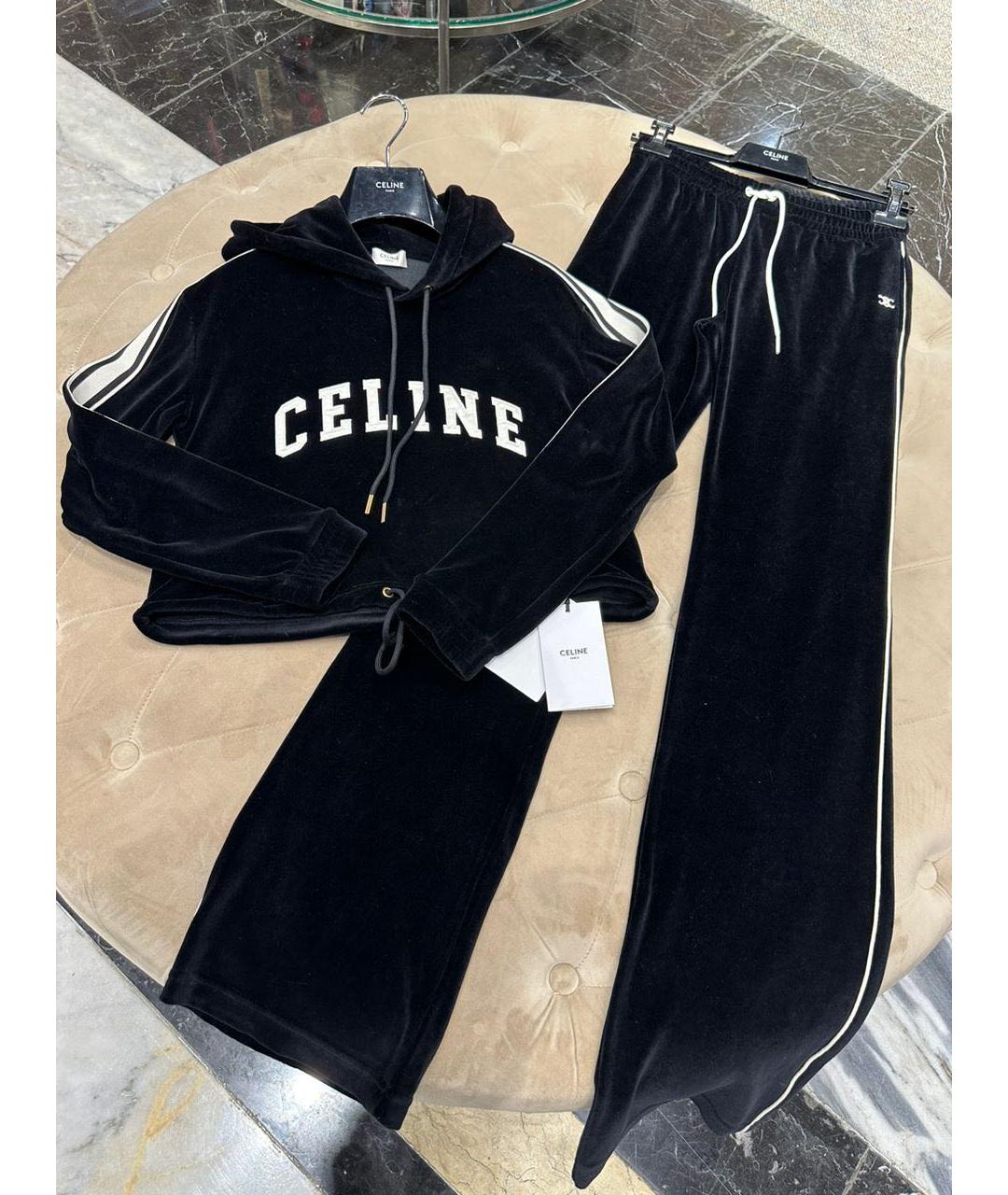 CELINE PRE-OWNED Черный спортивные костюмы, фото 2