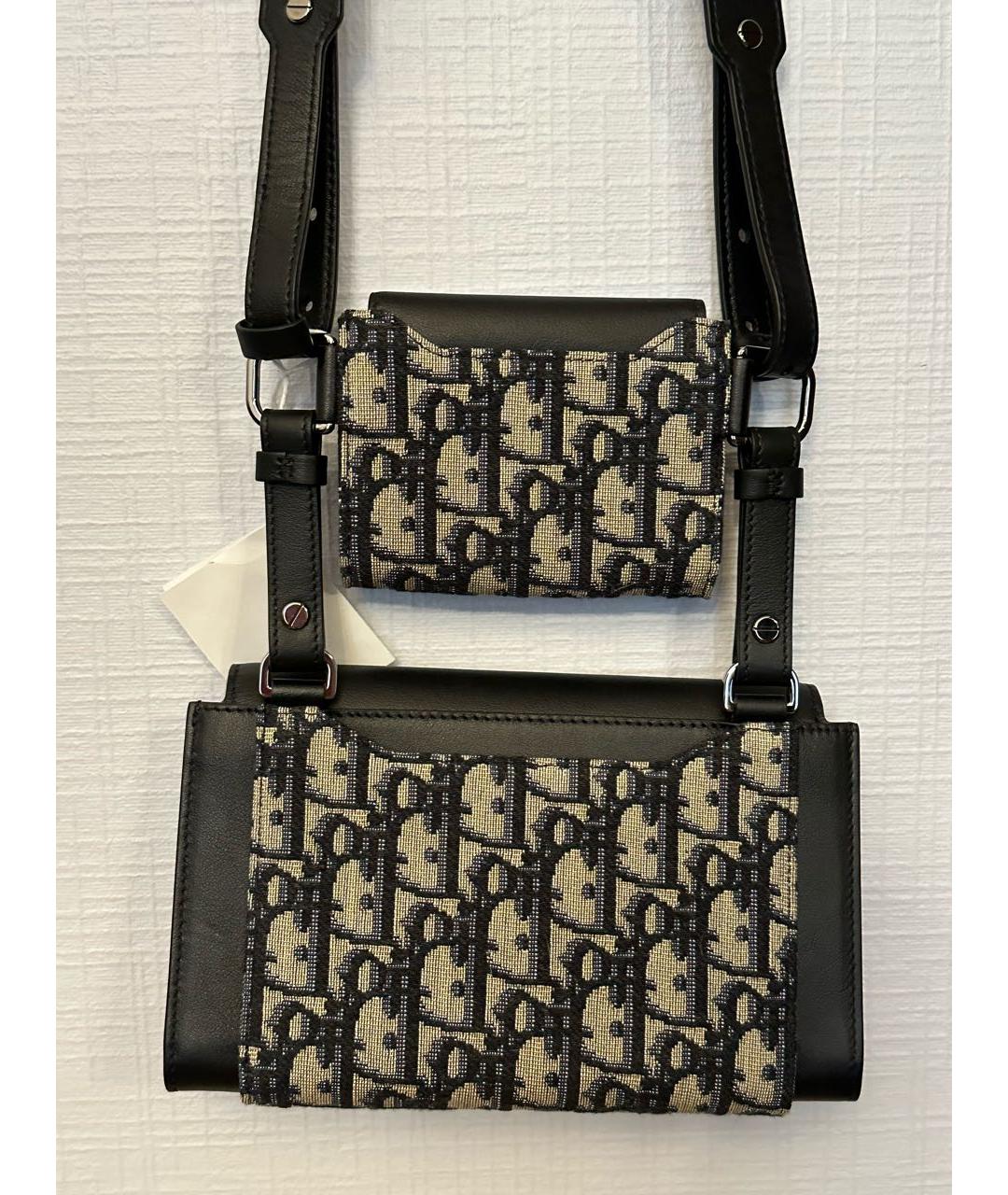 CHRISTIAN DIOR Кожаная сумка на плечо, фото 3