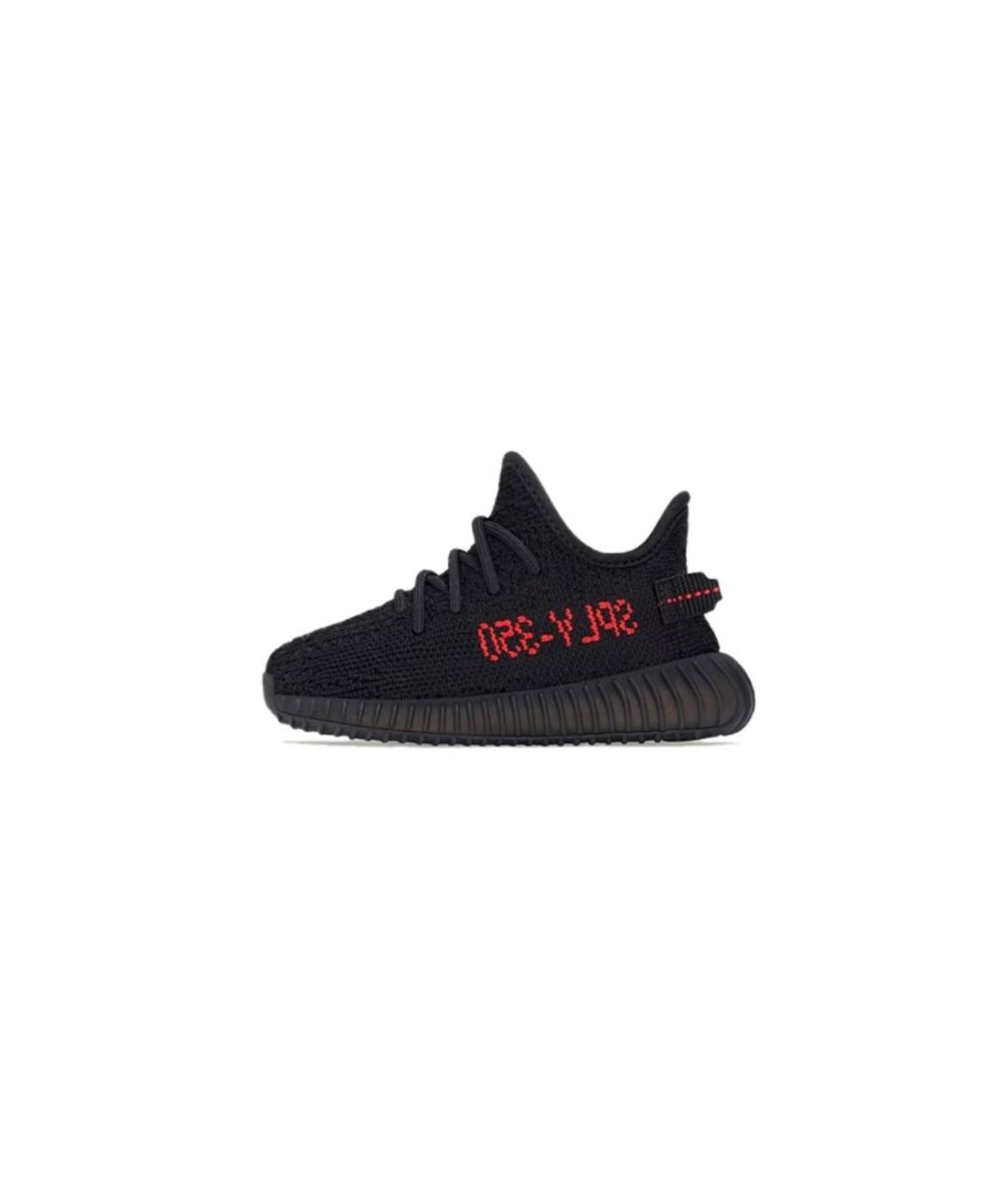 ADIDAS YEEZY Черные кеды, фото 4