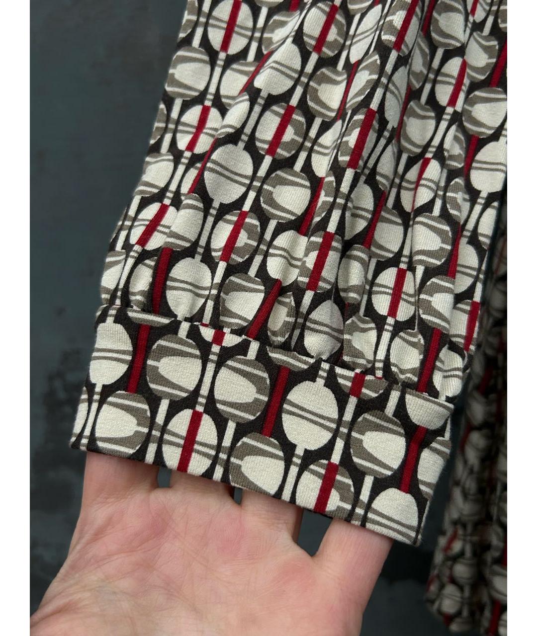 SPORT MAX CODE Коричневая вискозная блузы, фото 6