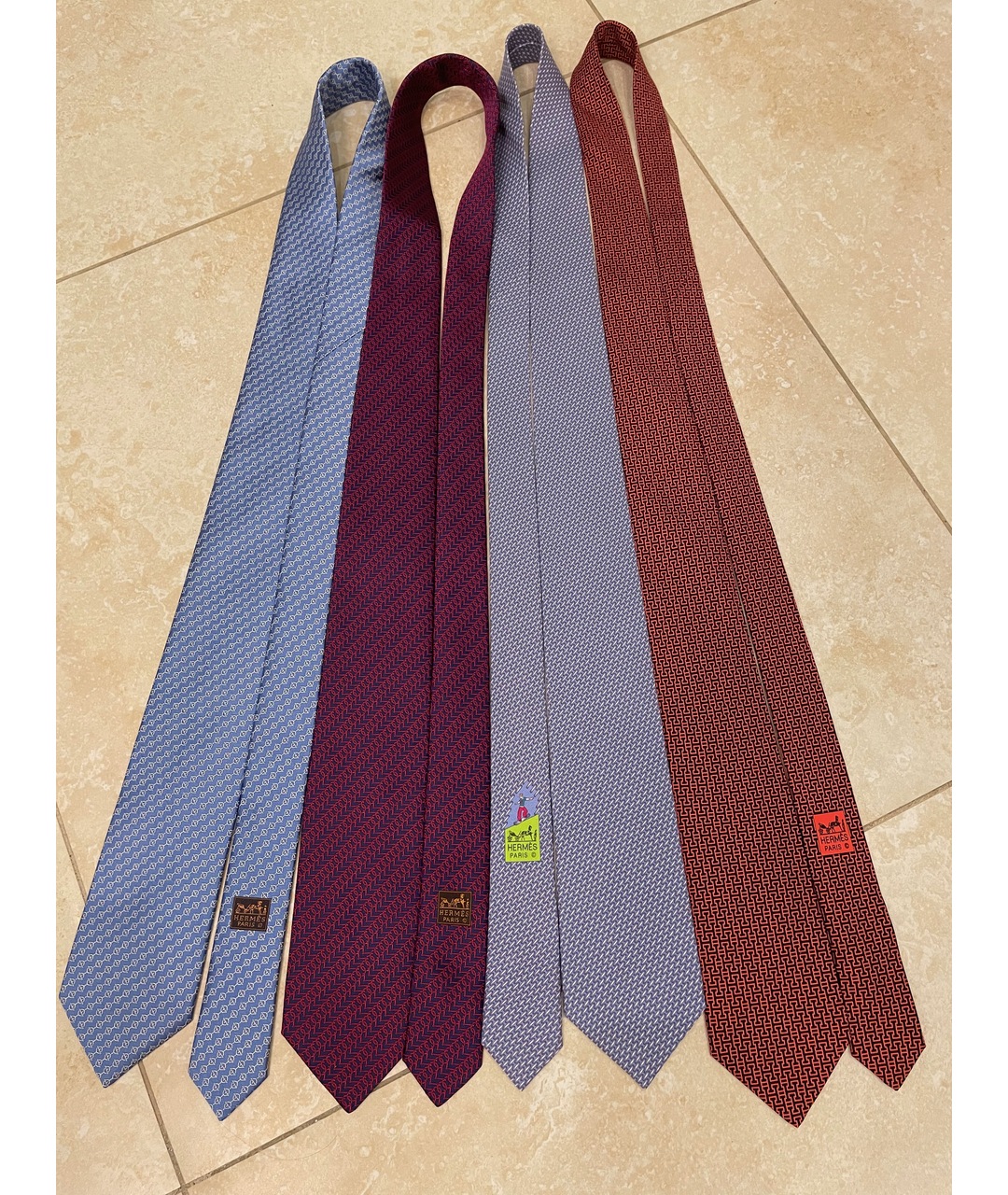 HERMES PRE-OWNED Шелковый галстук, фото 2