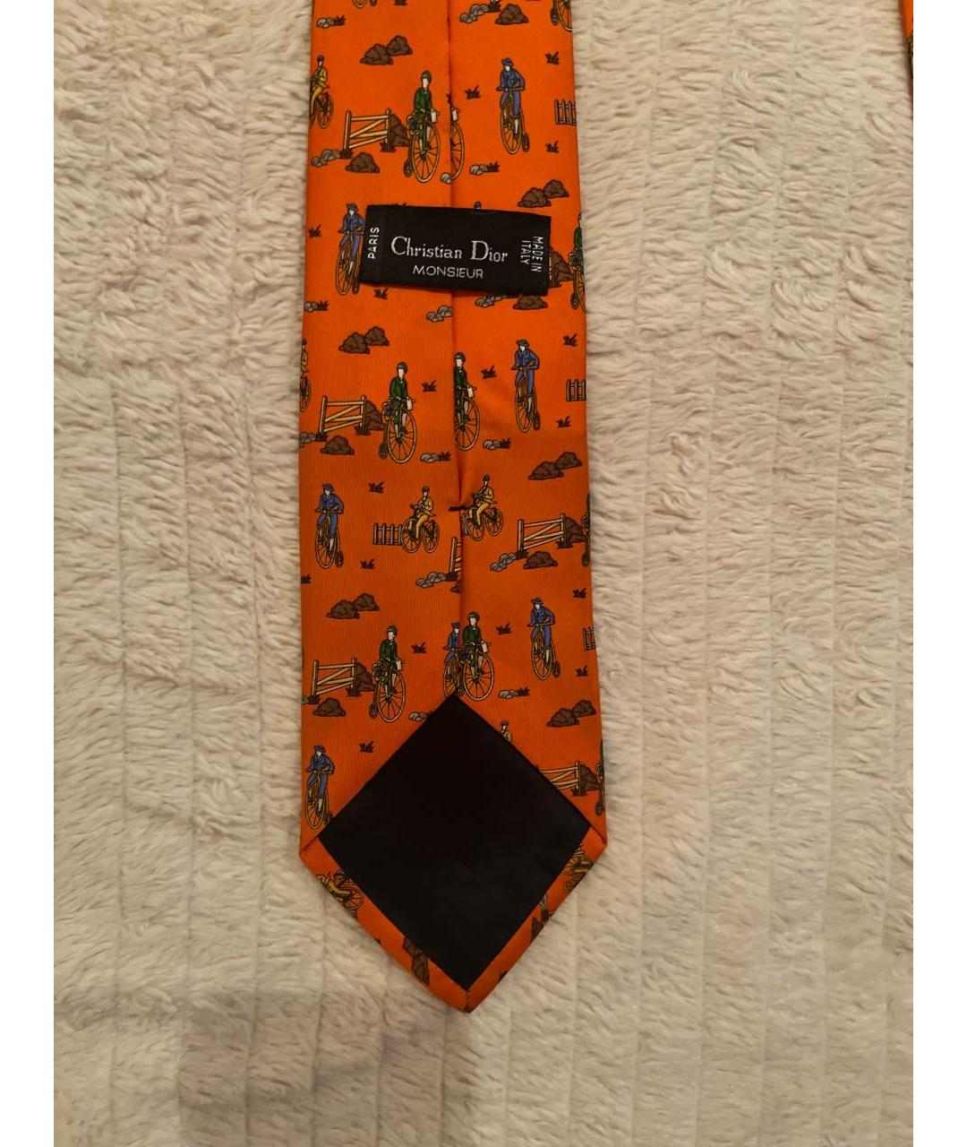 CHRISTIAN DIOR PRE-OWNED Мульти шелковый галстук, фото 3
