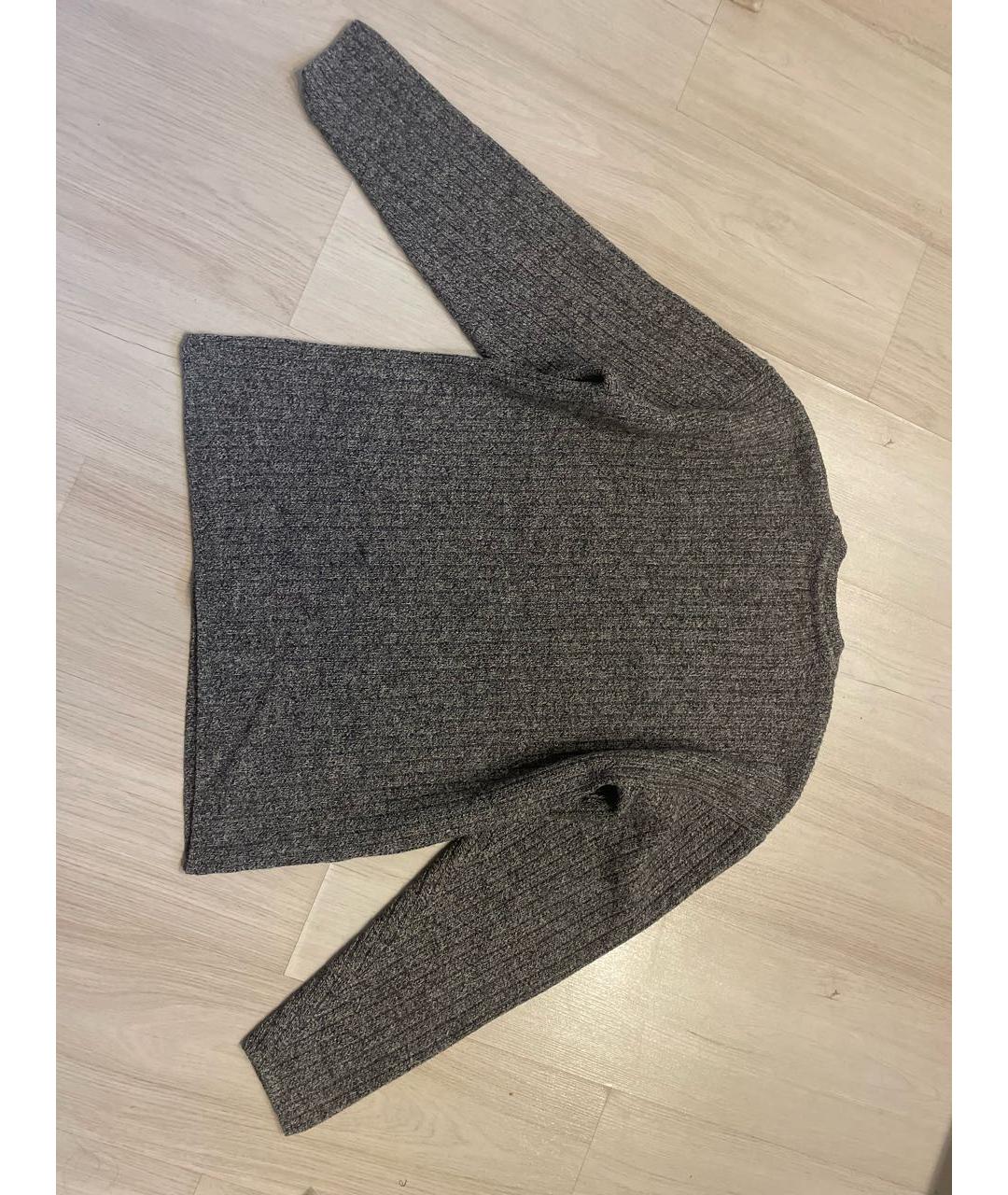 HUGO BOSS Антрацитовый шерстяной джемпер / свитер, фото 2