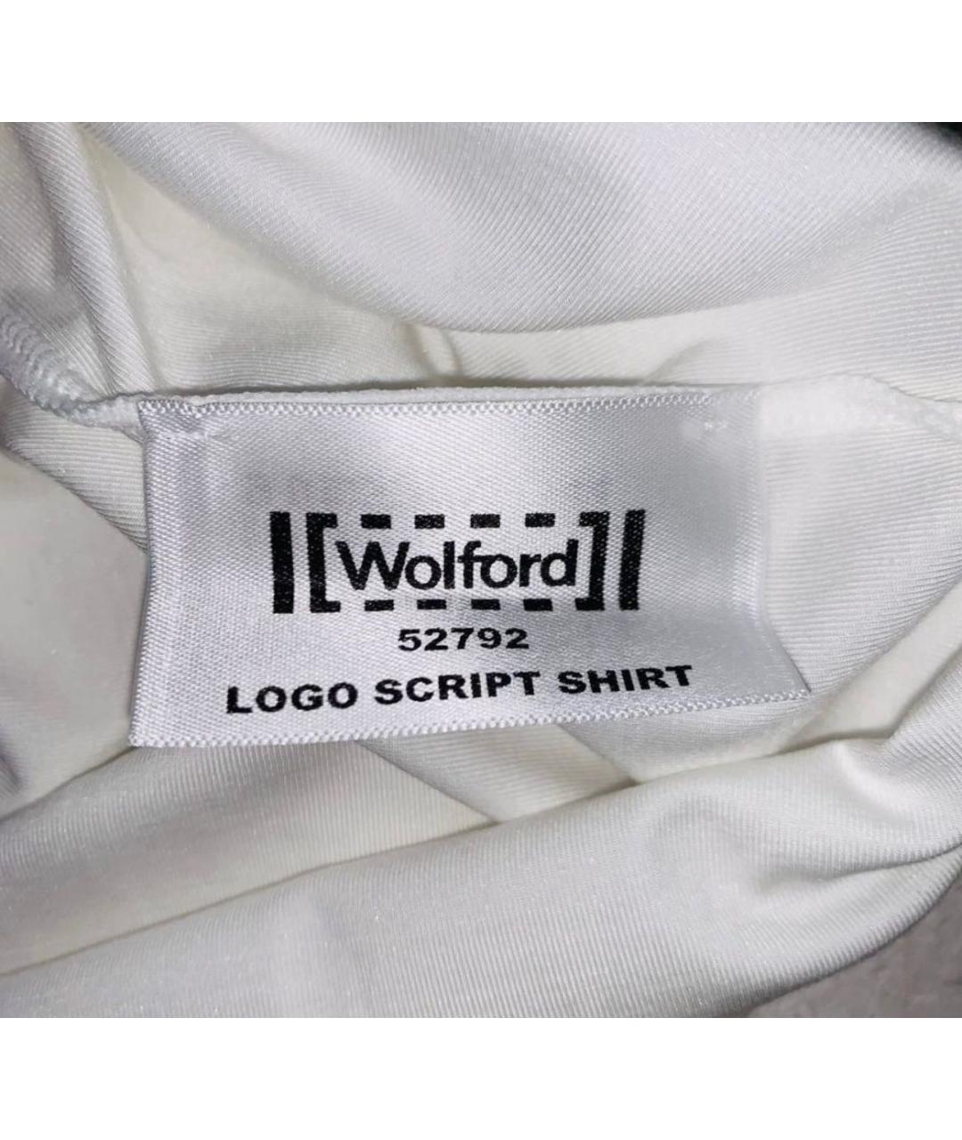 WOLFORD Белая вискозная футболка, фото 4