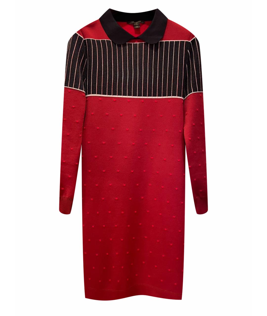 LOUIS VUITTON Красное повседневное платье, фото 1
