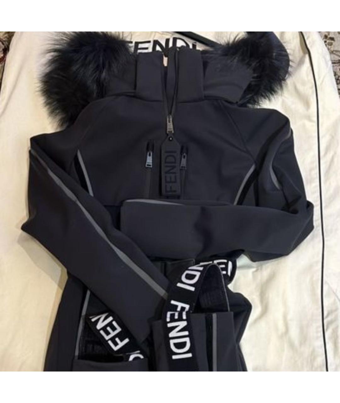 FENDI Антрацитовый комбинезон, фото 2