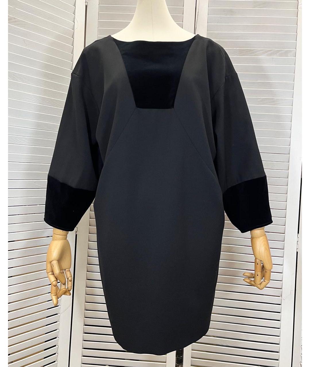 FRANKIE MORELLO Черное повседневное платье, фото 9