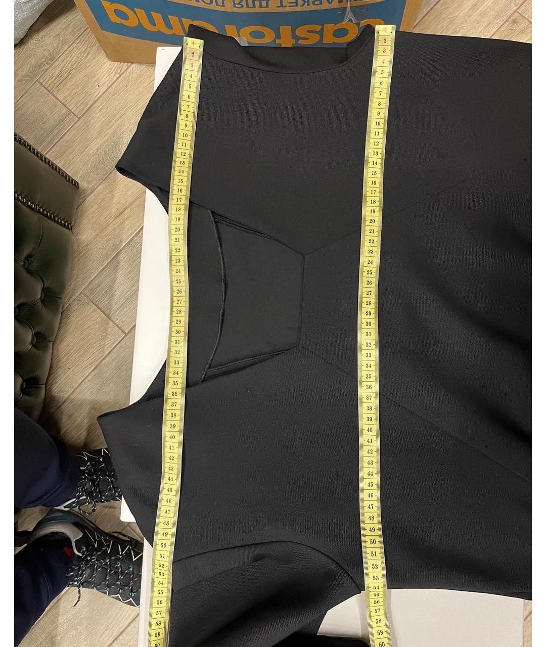 FRANKIE MORELLO Черное повседневное платье, фото 7