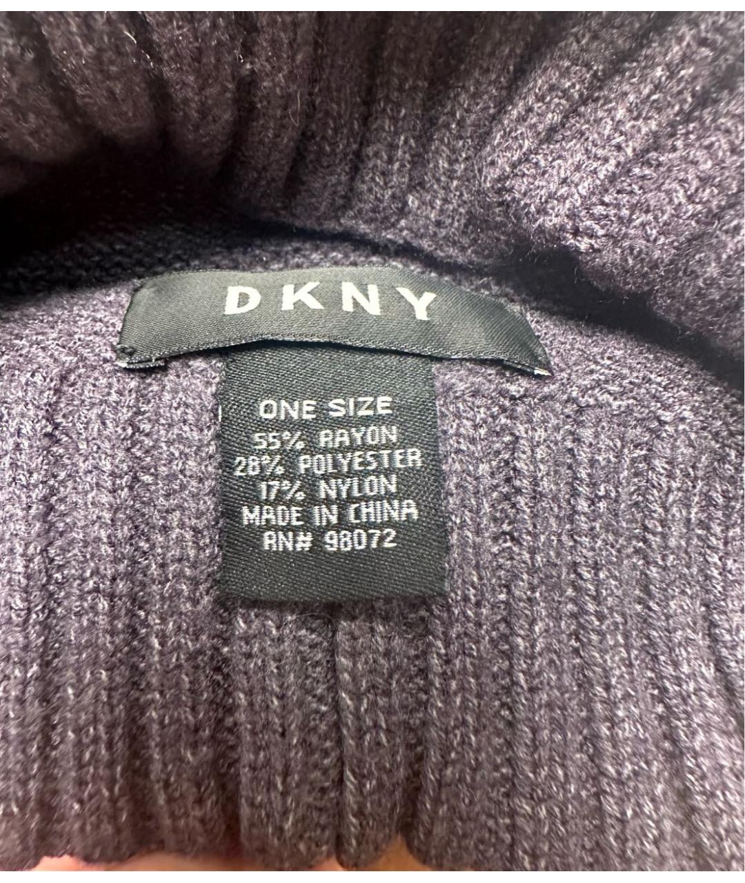 DKNY Серая шапка, фото 3