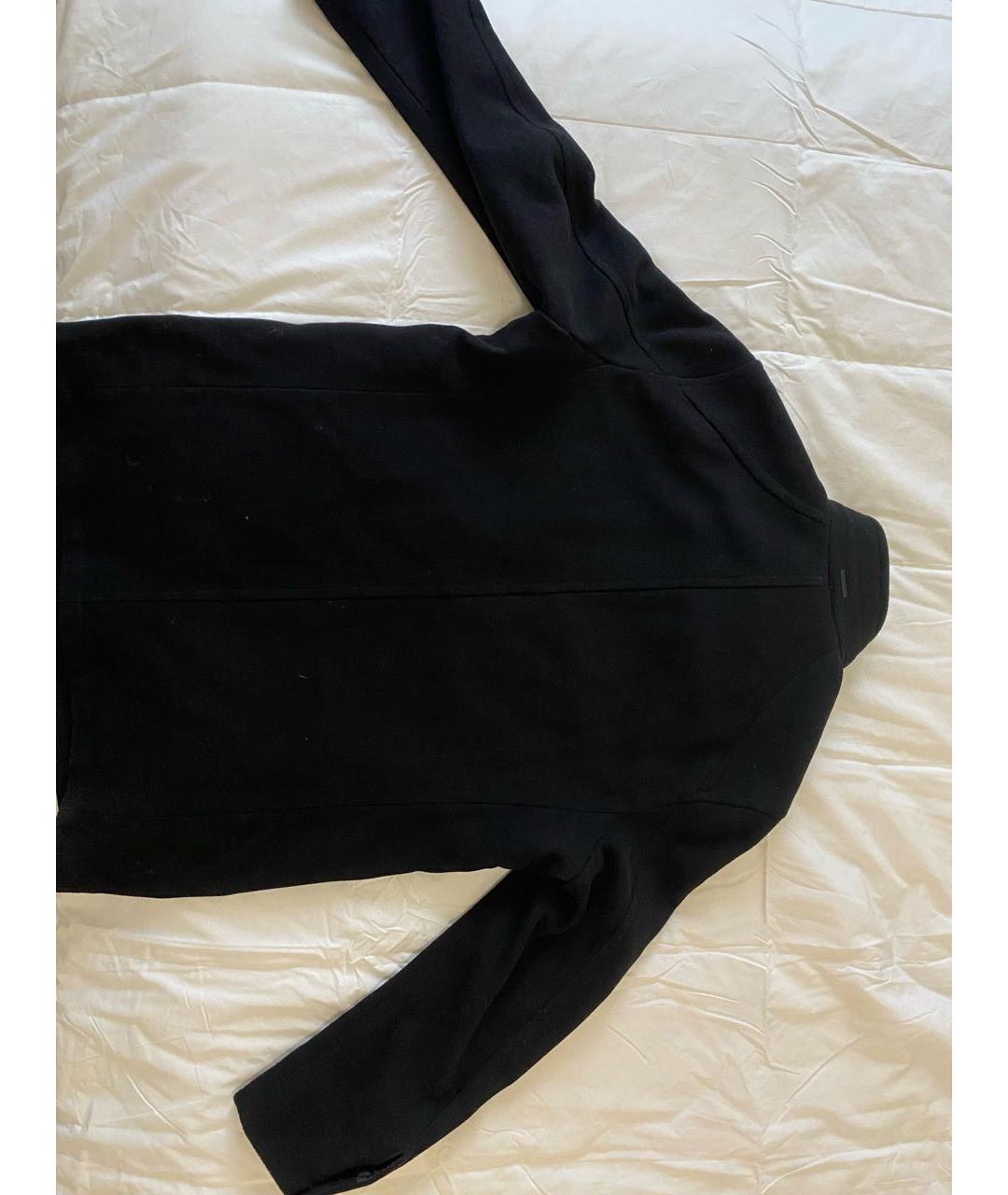 PIERRE CARDIN Черное полиэстеровое пальто, фото 6