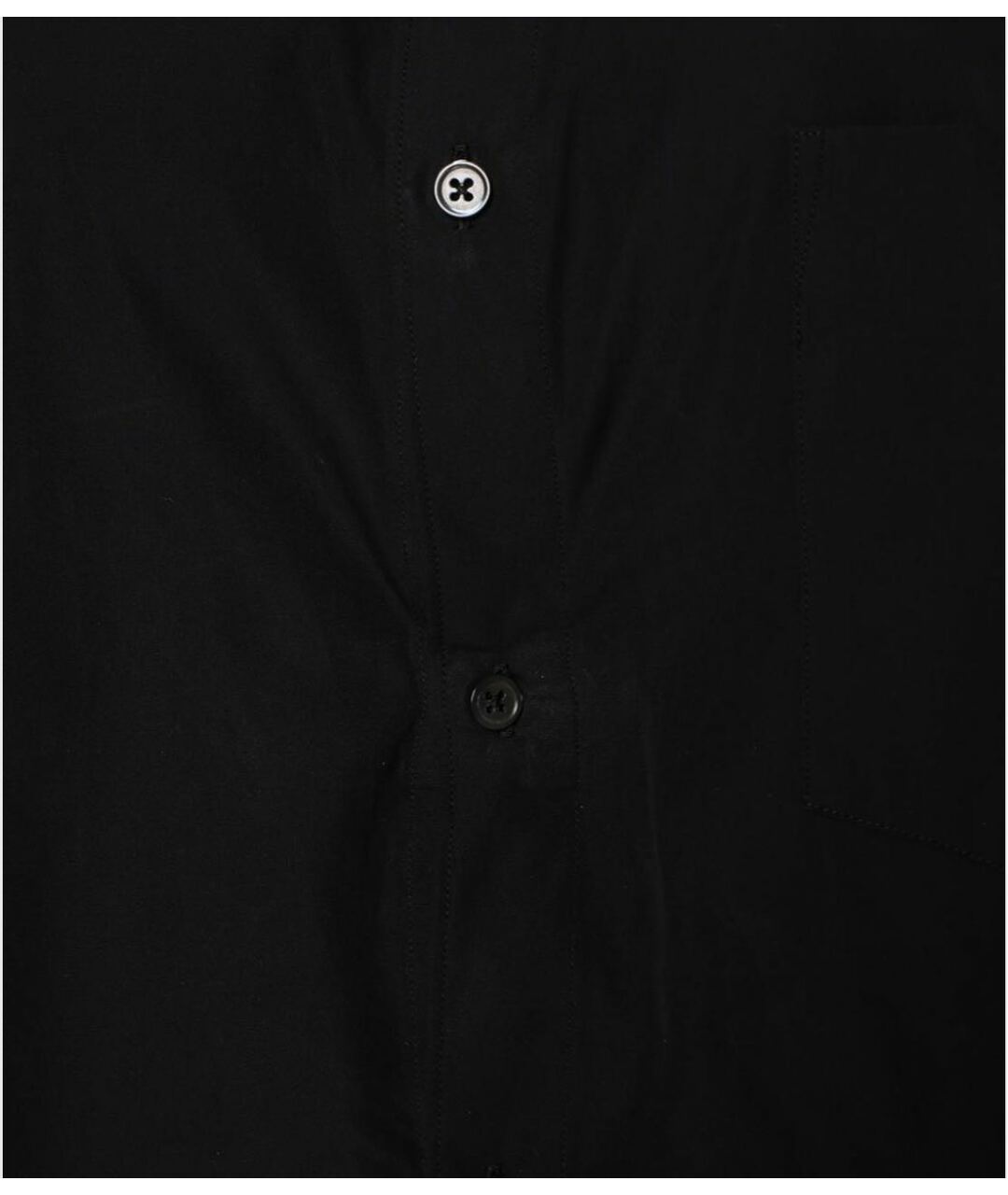 COMME DES GARÇONS Черная рубашка, фото 5