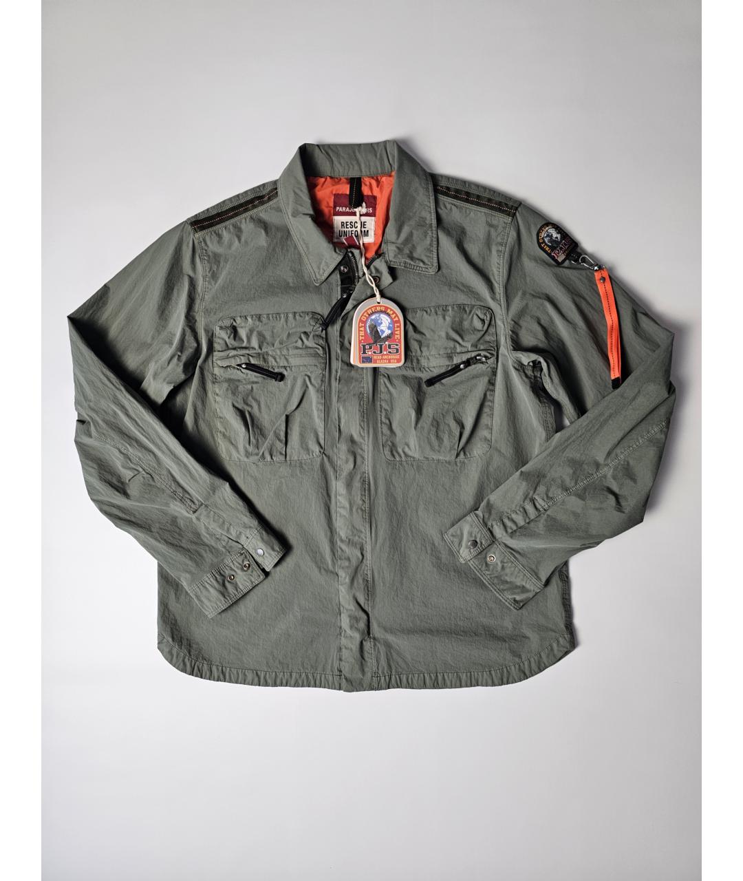 PARAJUMPERS Хаки кэжуал рубашка, фото 6