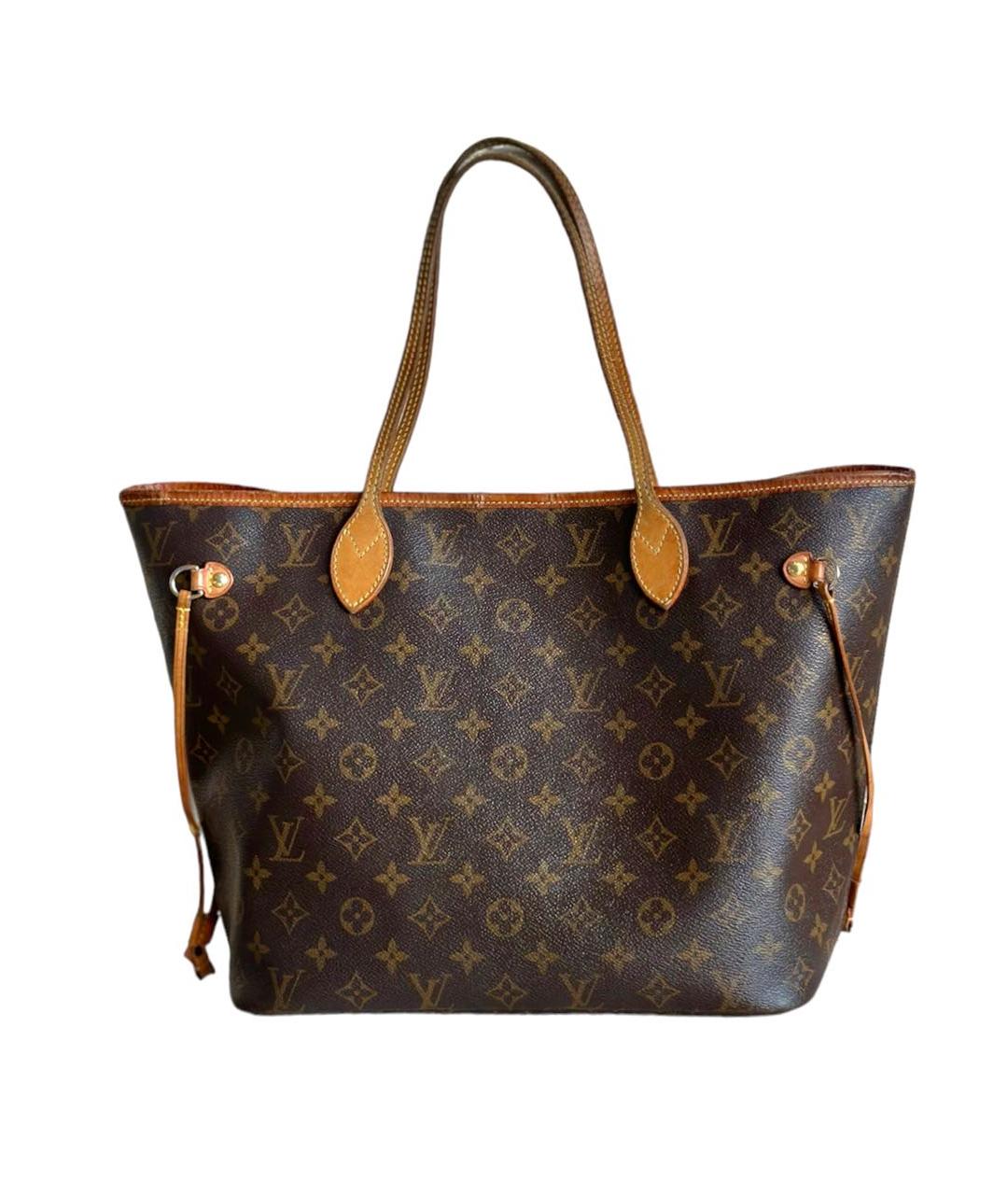 LOUIS VUITTON PRE-OWNED Коричневая сумка тоут, фото 1