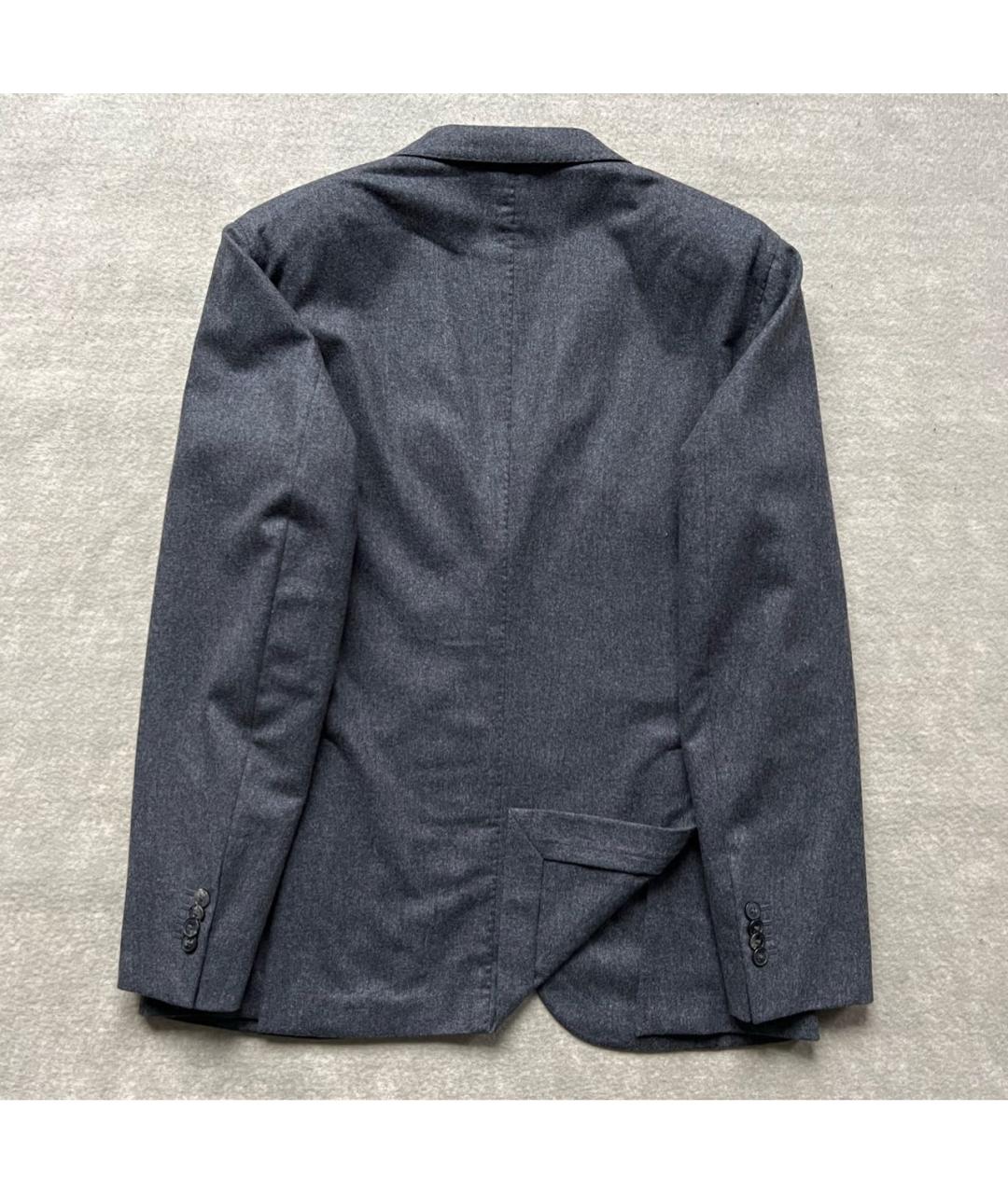 BOGLIOLI Серый шерстяной пиджак, фото 2