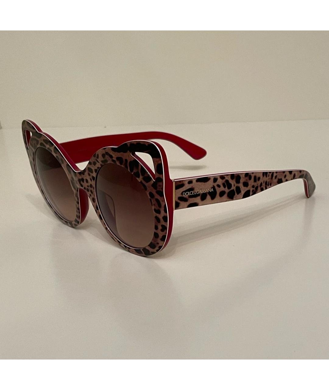 DOLCE&GABBANA Мульти пластиковые солнцезащитные очки, фото 2