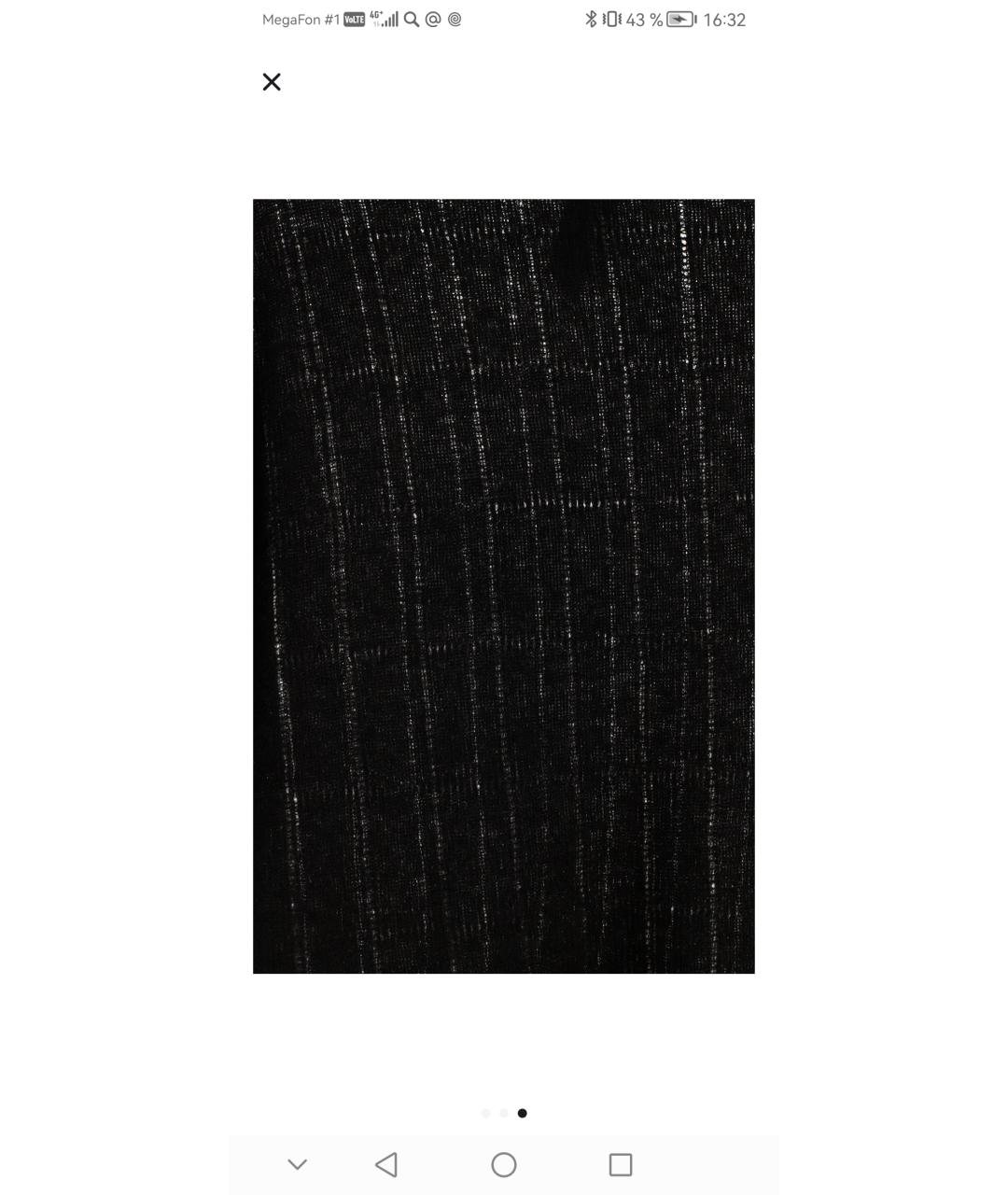SAINT LAURENT Черный кашемировый джемпер / свитер, фото 4