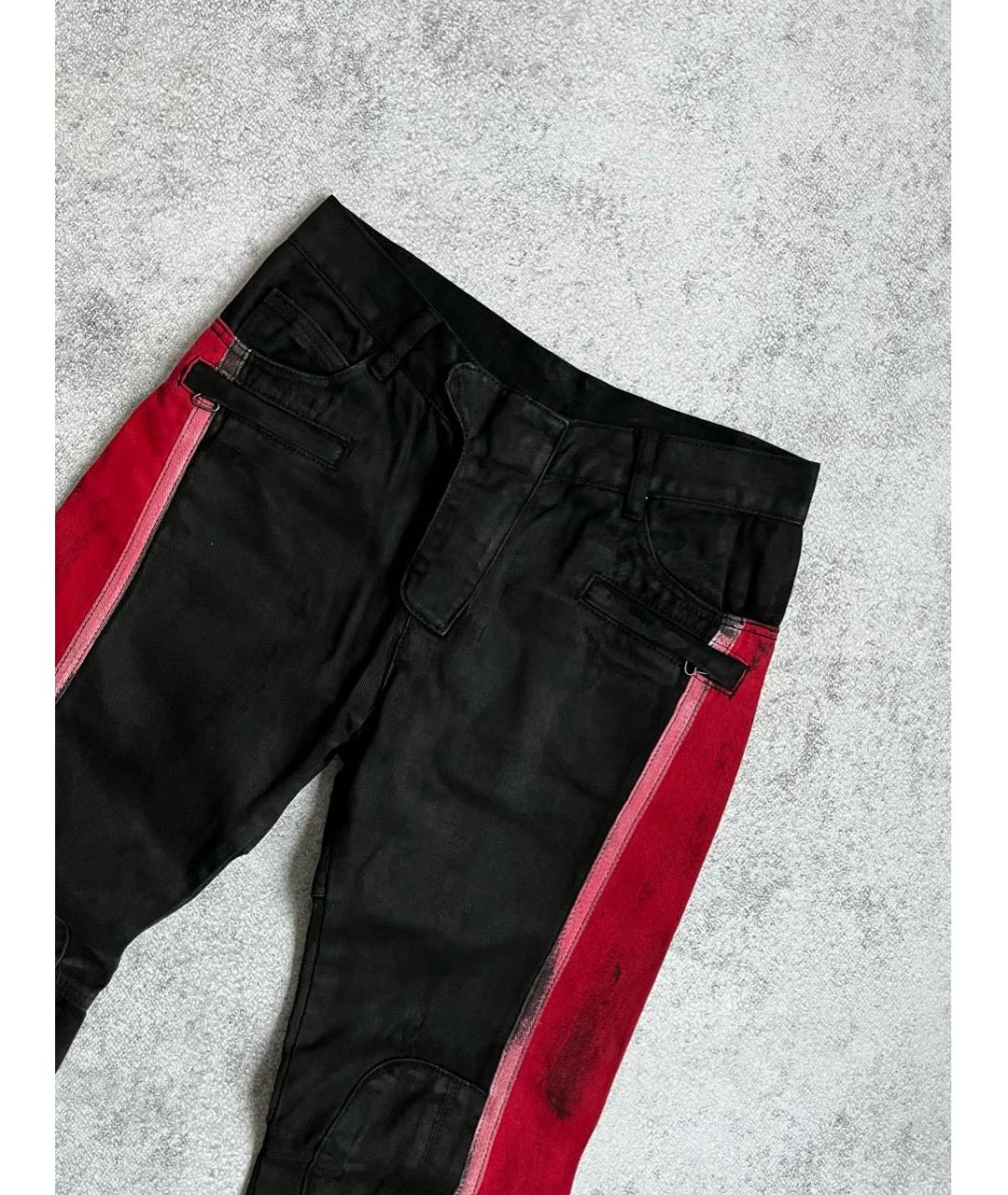 BALMAIN Черные хлопковые джинсы скинни, фото 4