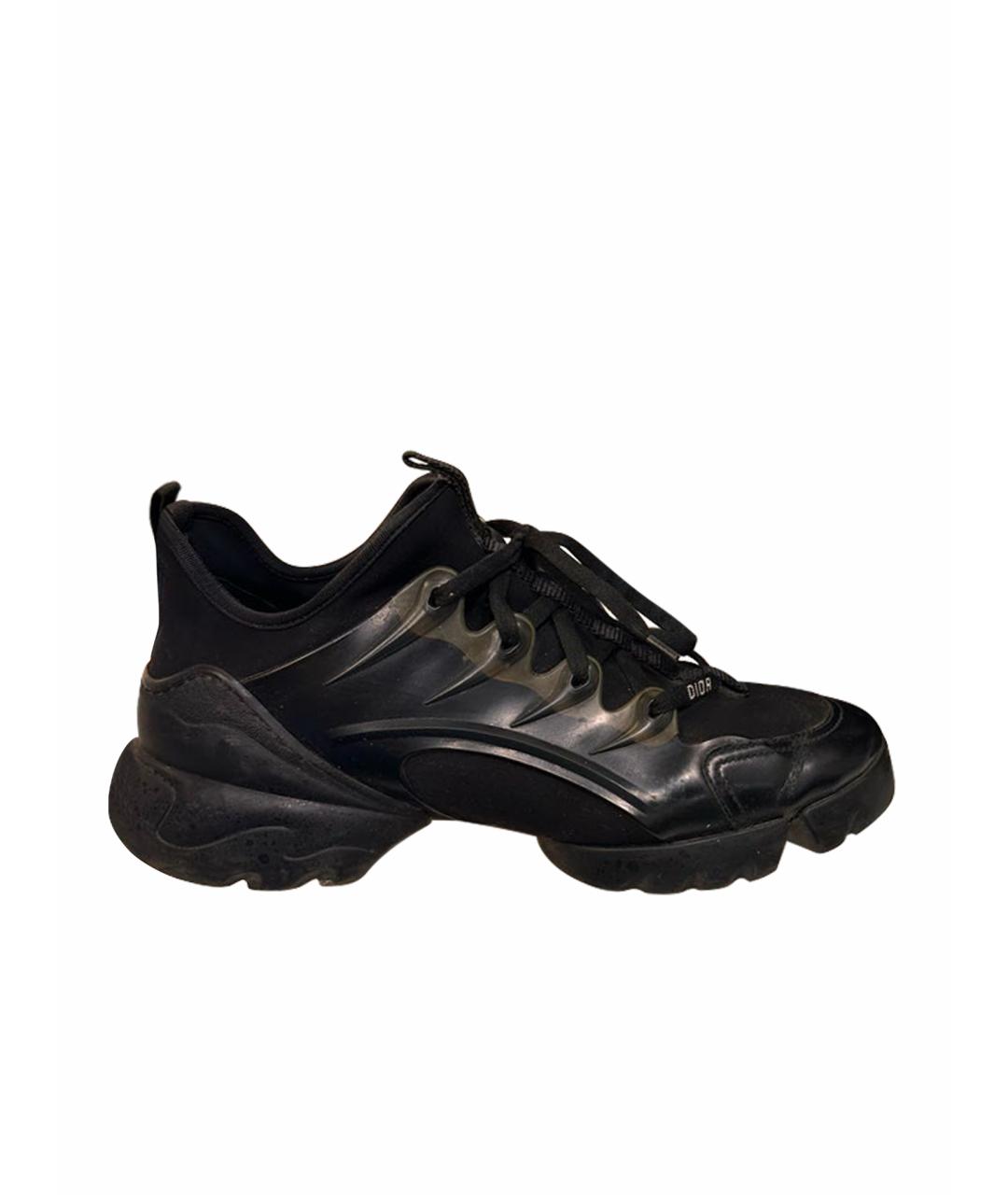 CHRISTIAN DIOR PRE-OWNED Черные текстильные кроссовки, фото 1