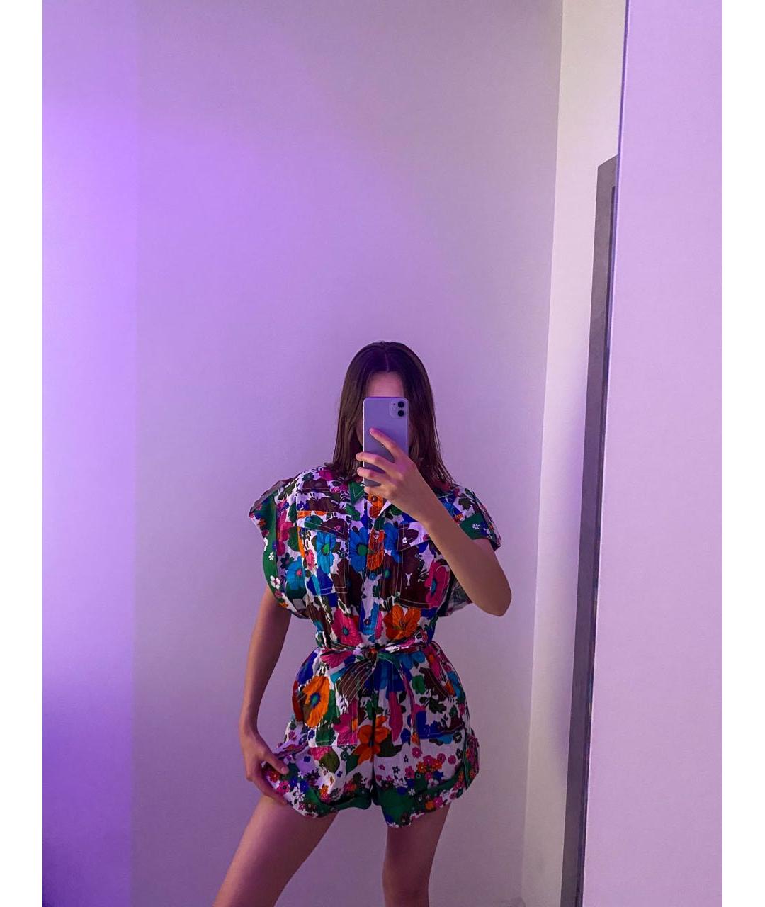 ZIMMERMANN Мульти льняной комбинезон, фото 5