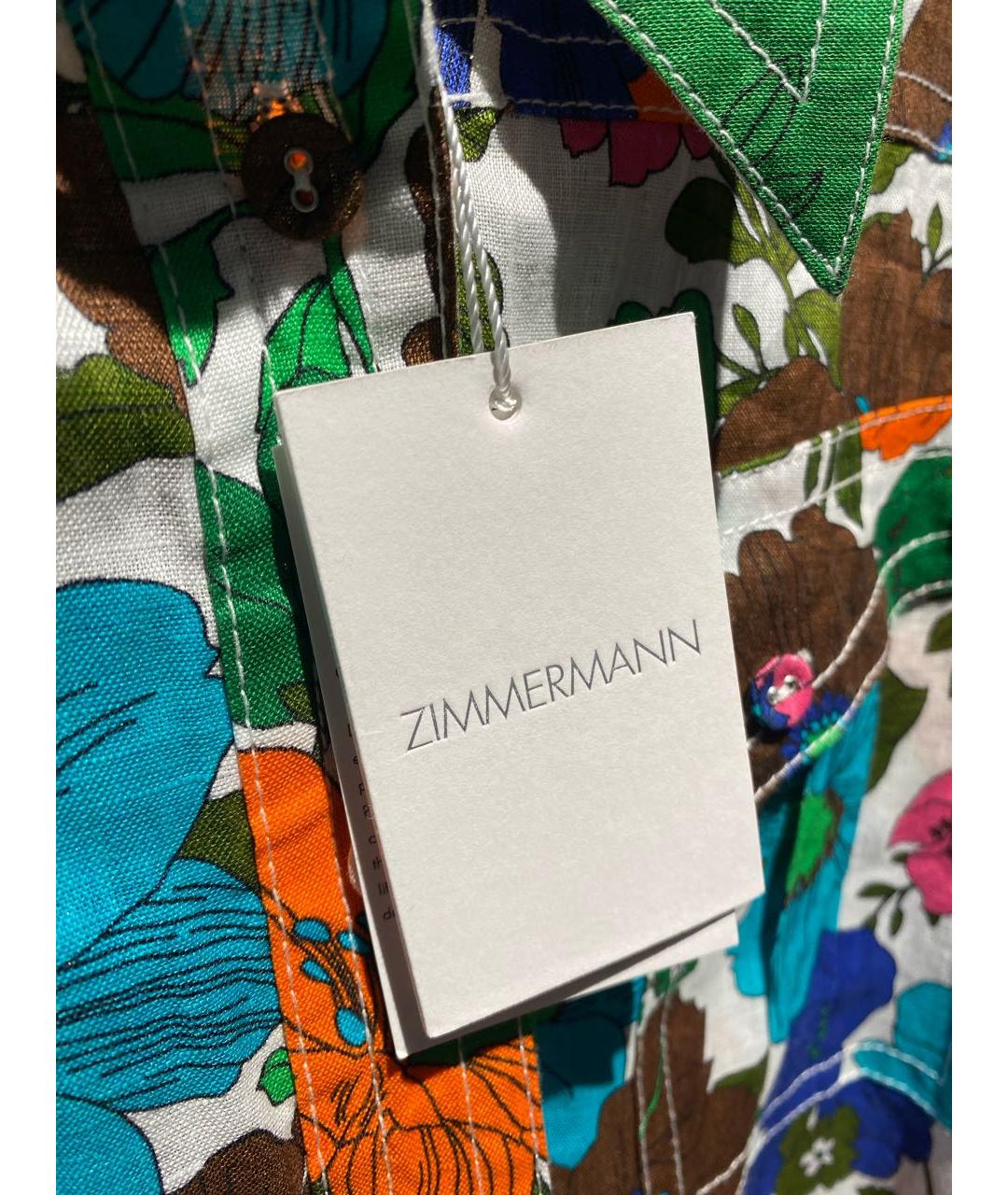 ZIMMERMANN Мульти льняной комбинезон, фото 6
