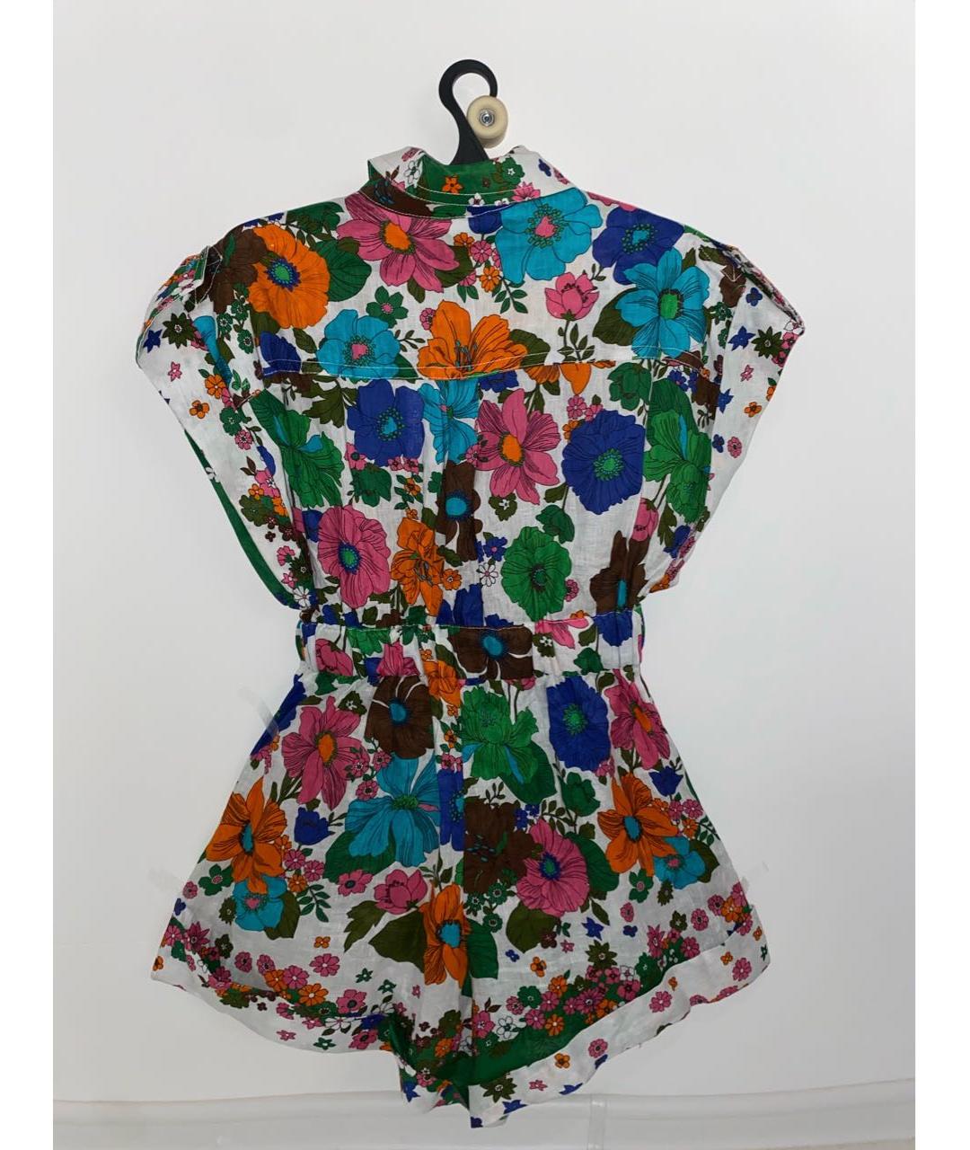 ZIMMERMANN Мульти льняной комбинезон, фото 2