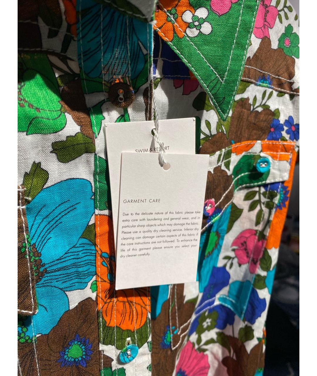 ZIMMERMANN Мульти льняной комбинезон, фото 4