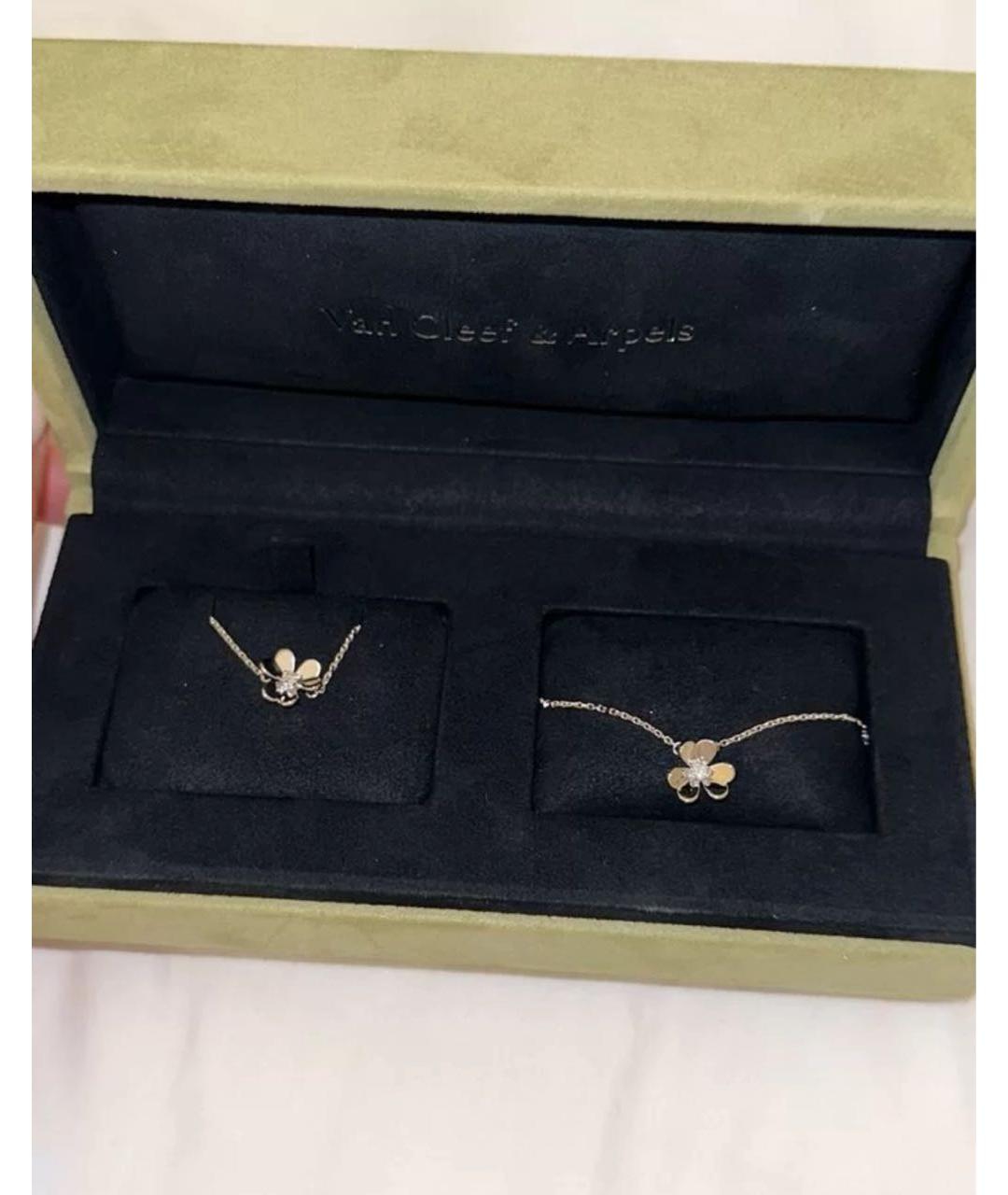 VAN CLEEF & ARPELS Белый комплект из белого золота, фото 4