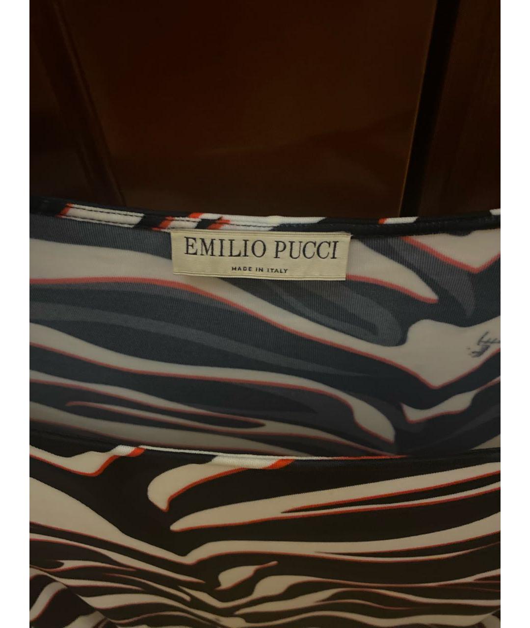 EMILIO PUCCI Мульти вискозная блузы, фото 3