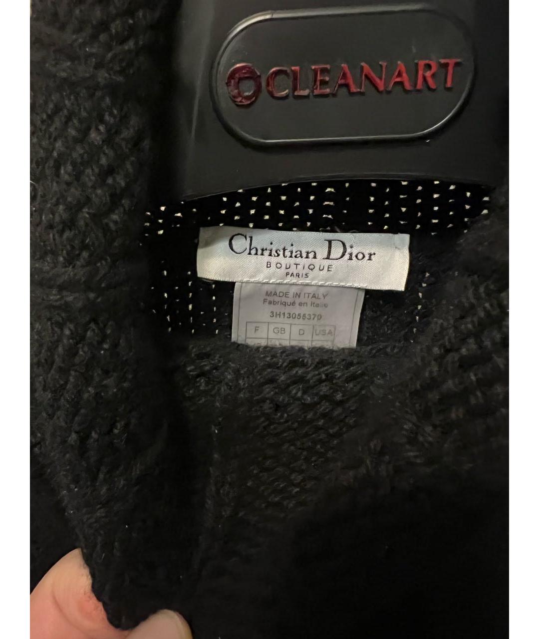 CHRISTIAN DIOR PRE-OWNED Черный кашемировый джемпер / свитер, фото 3