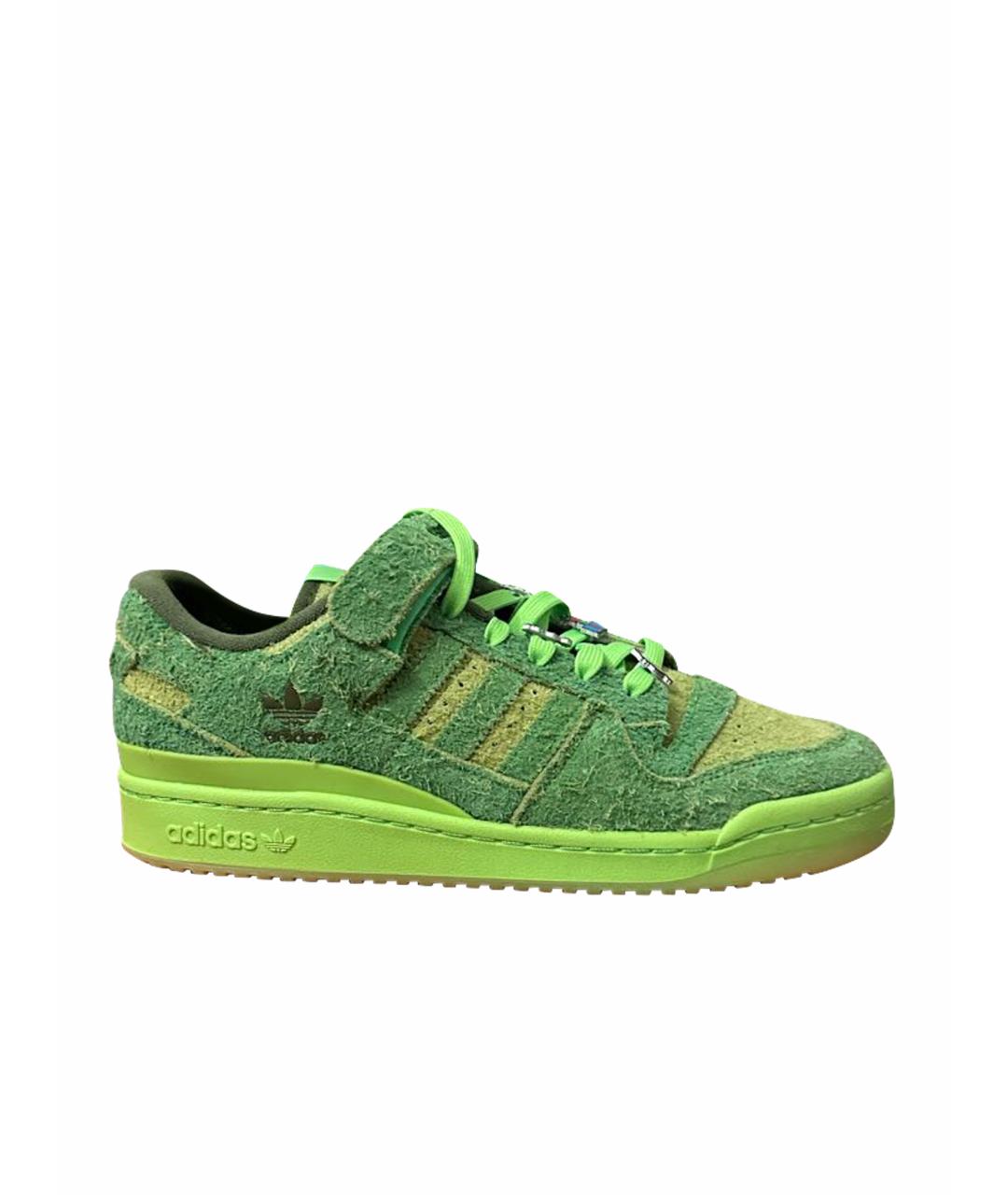 ADIDAS Зеленые низкие кроссовки / кеды, фото 1