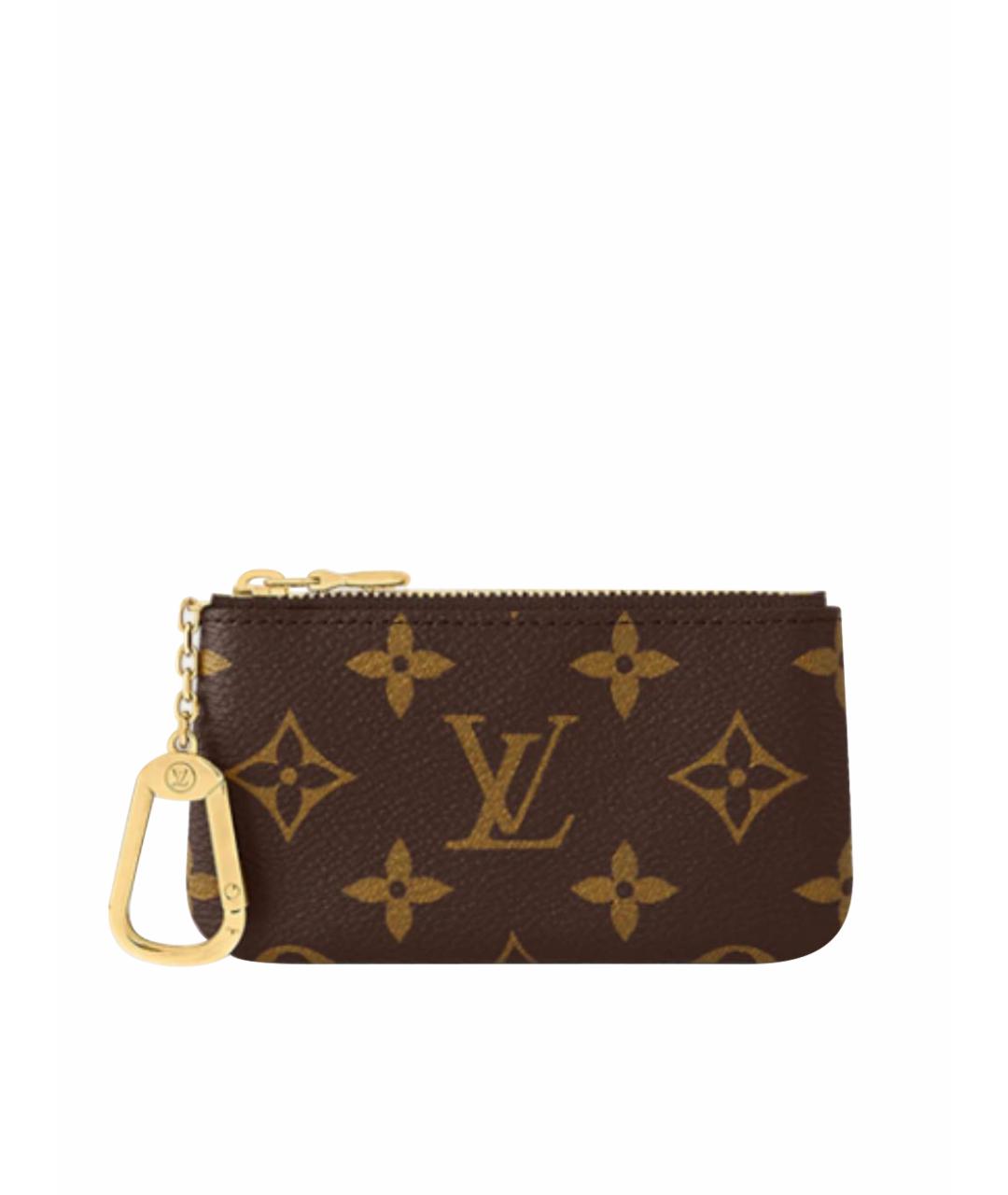 LOUIS VUITTON Коричневая ключница, фото 1