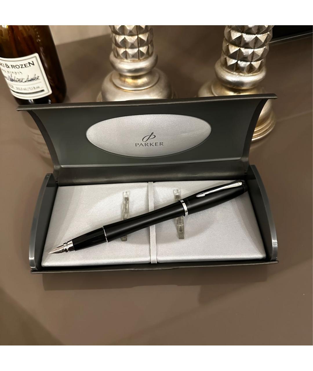PARKER Черная латунная перьевая ручка, фото 9
