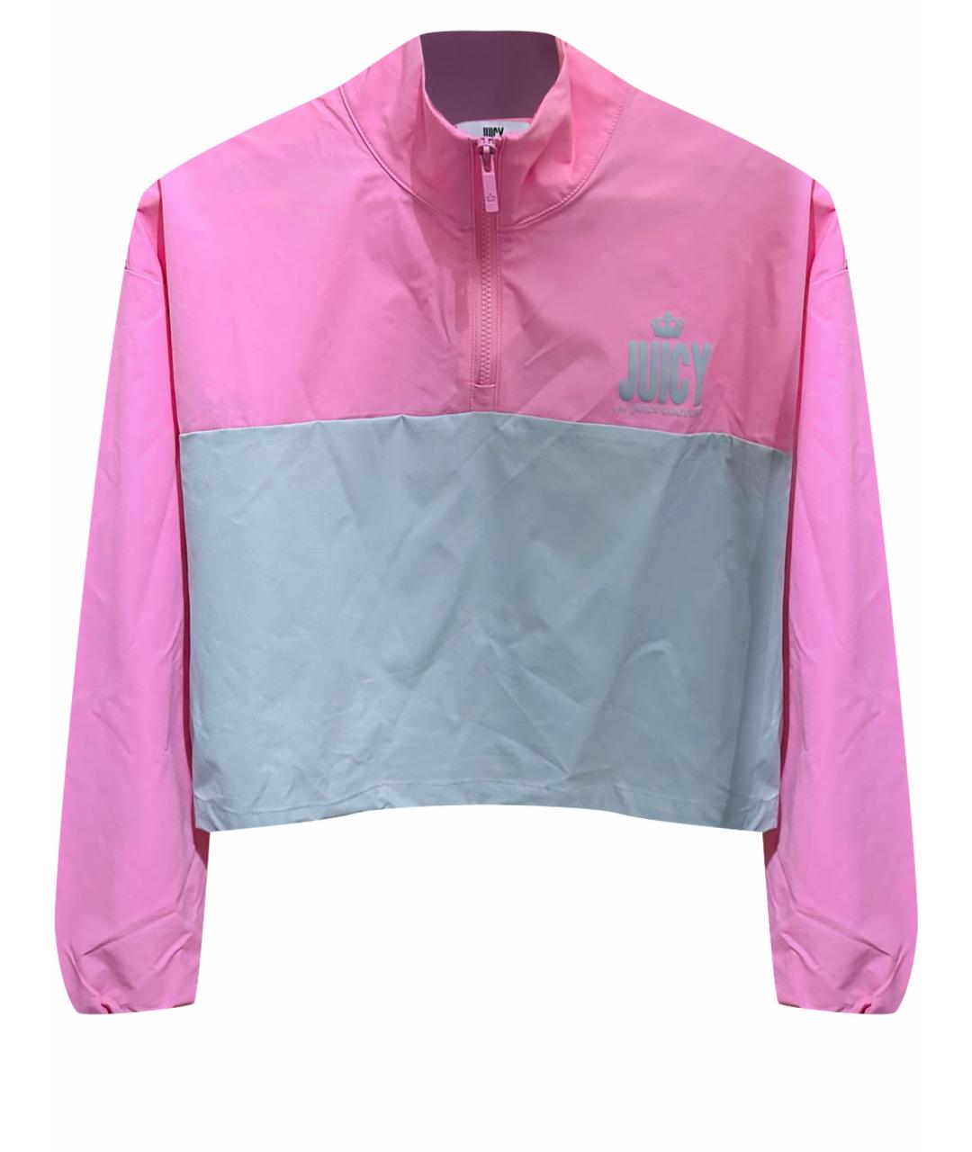 JUICY COUTURE Розовая спортивная куртка, фото 1