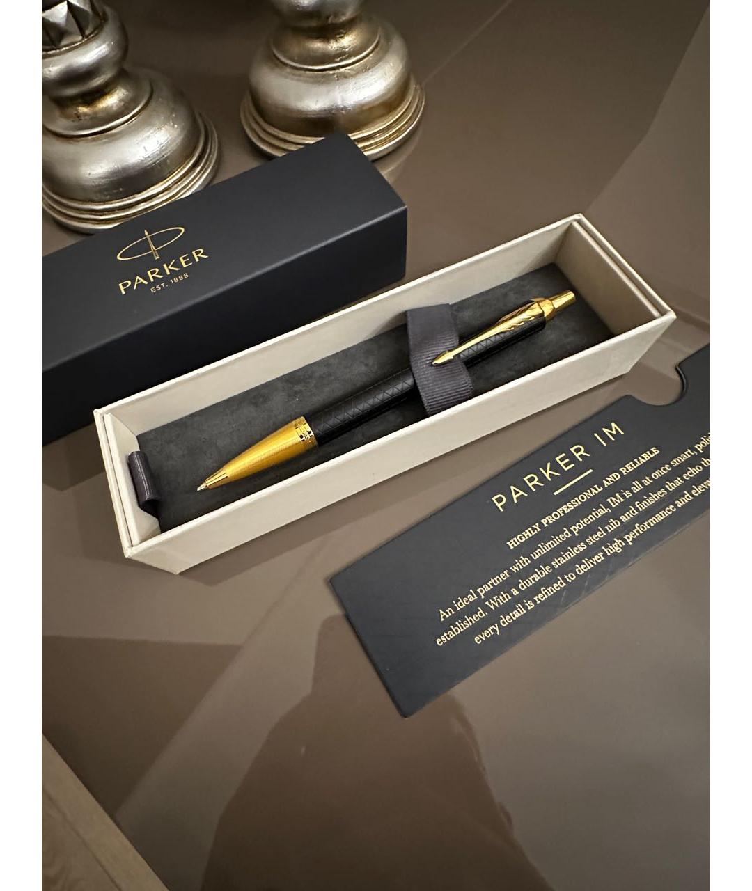PARKER Черная латунная шариковая ручка, фото 4