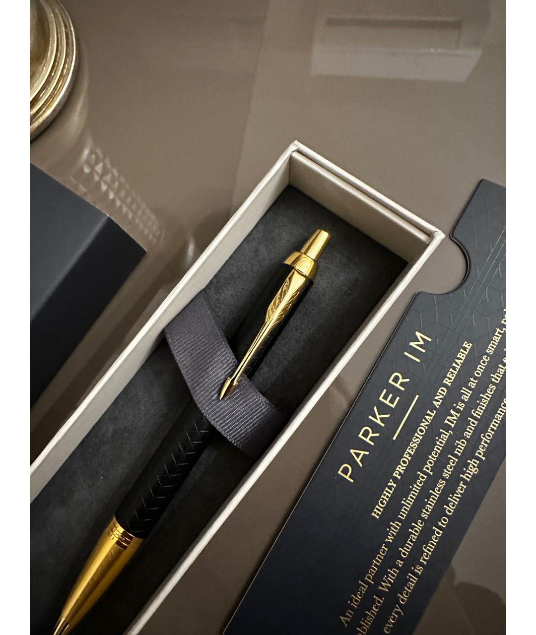 PARKER Черная латунная шариковая ручка, фото 3