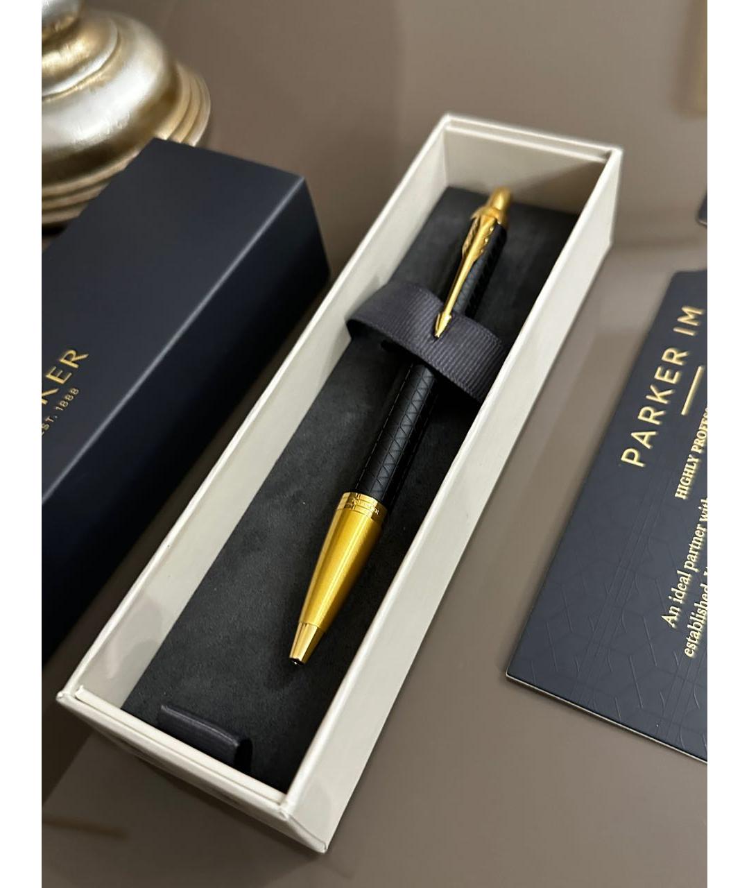 PARKER Черная латунная шариковая ручка, фото 7