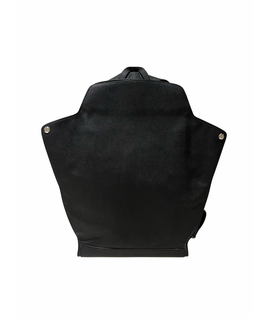 HERMES PRE-OWNED Черный кожаный рюкзак, фото 1