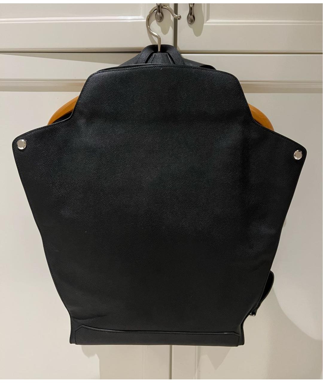 HERMES PRE-OWNED Черный кожаный рюкзак, фото 9