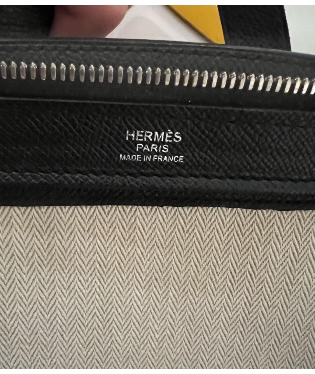 HERMES PRE-OWNED Черный кожаный рюкзак, фото 6