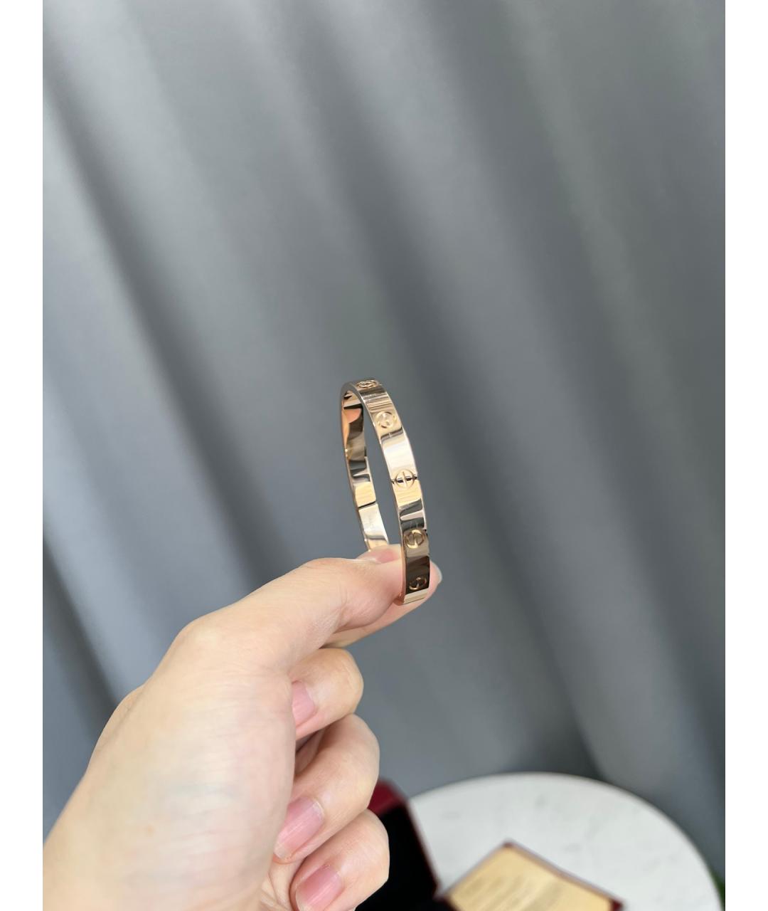 CARTIER Золотой браслет из розового золота, фото 4