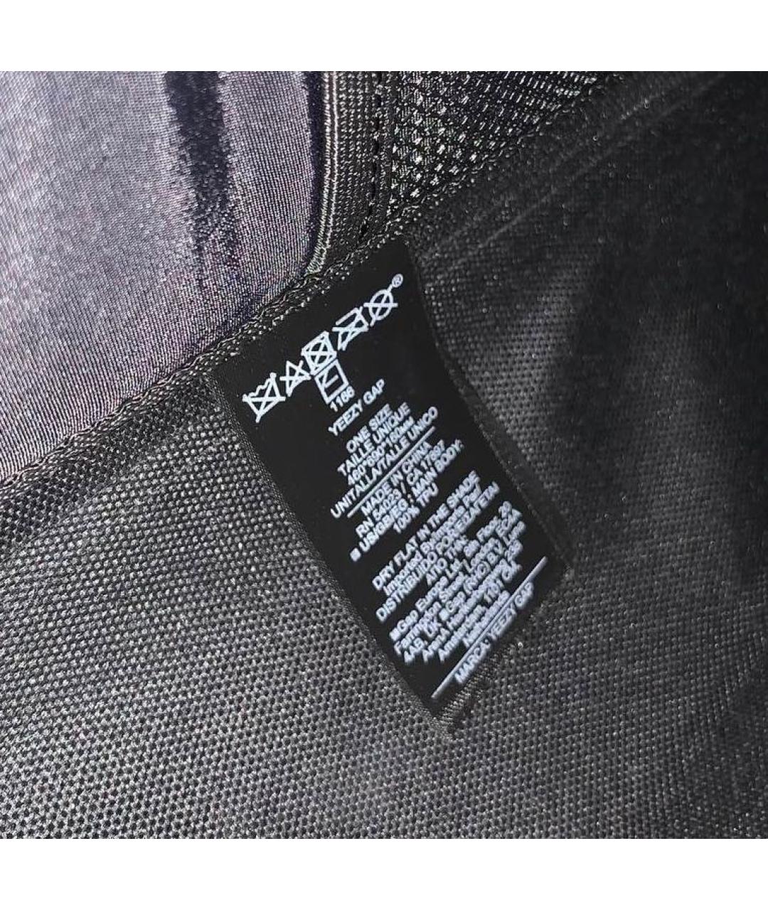 YEEZY Черный синтетический рюкзак, фото 5