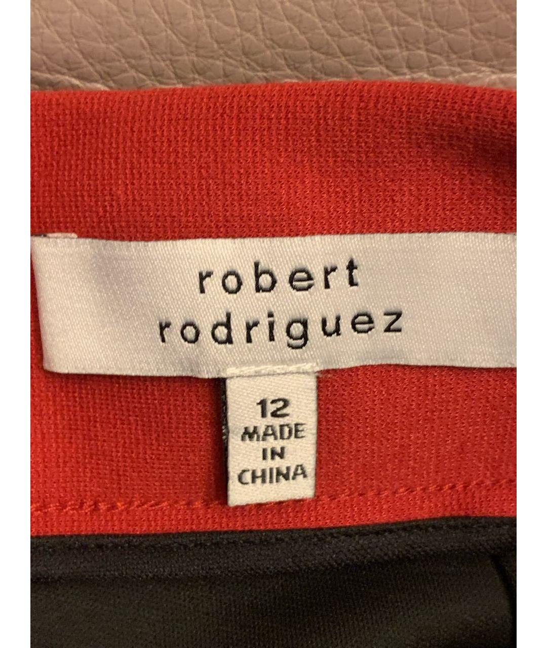 ROBERT RODRIGUEZ Красные брюки узкие, фото 7