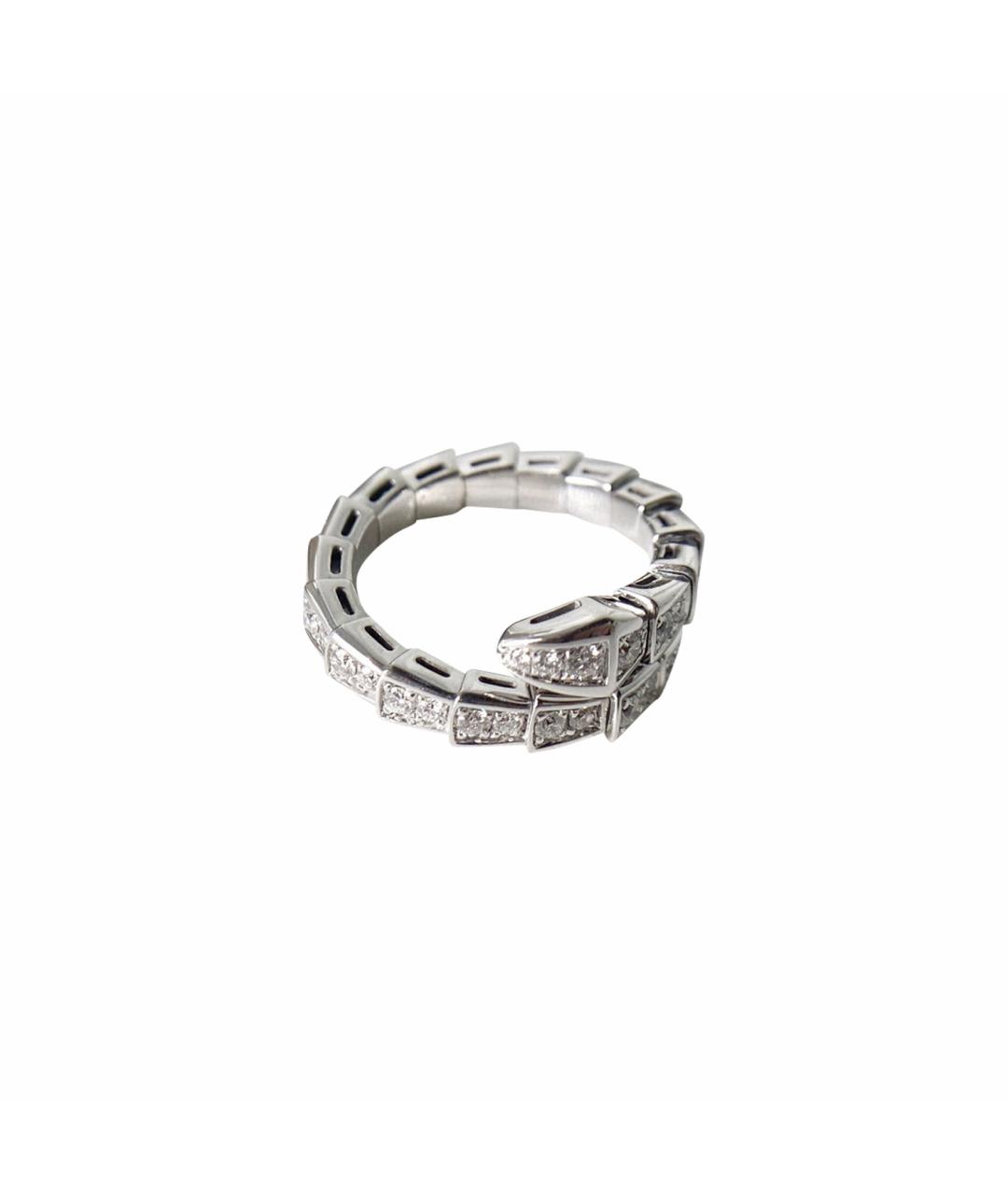 BVLGARI Серебряное кольцо из белого золота, фото 1