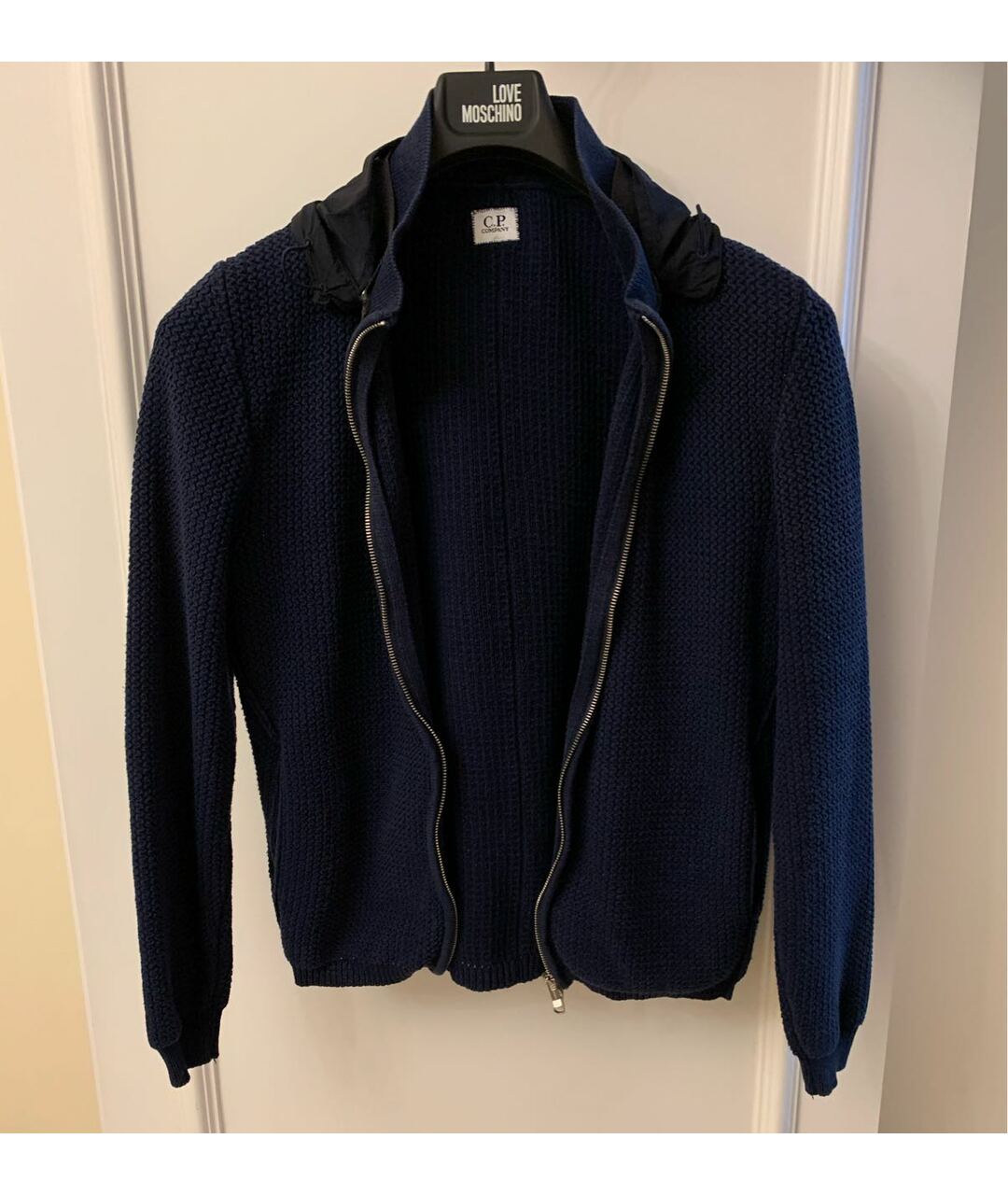 CP COMPANY Синий хлопковый джемпер / свитер, фото 5